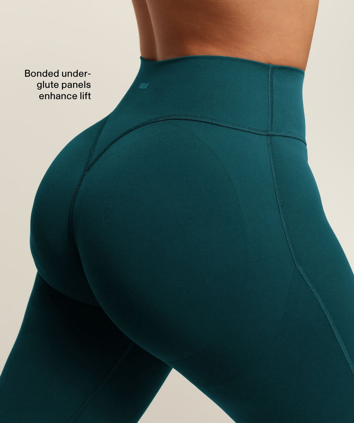 Gymshark Shape Bonded Flared Tall Leggings - Tactical Teal