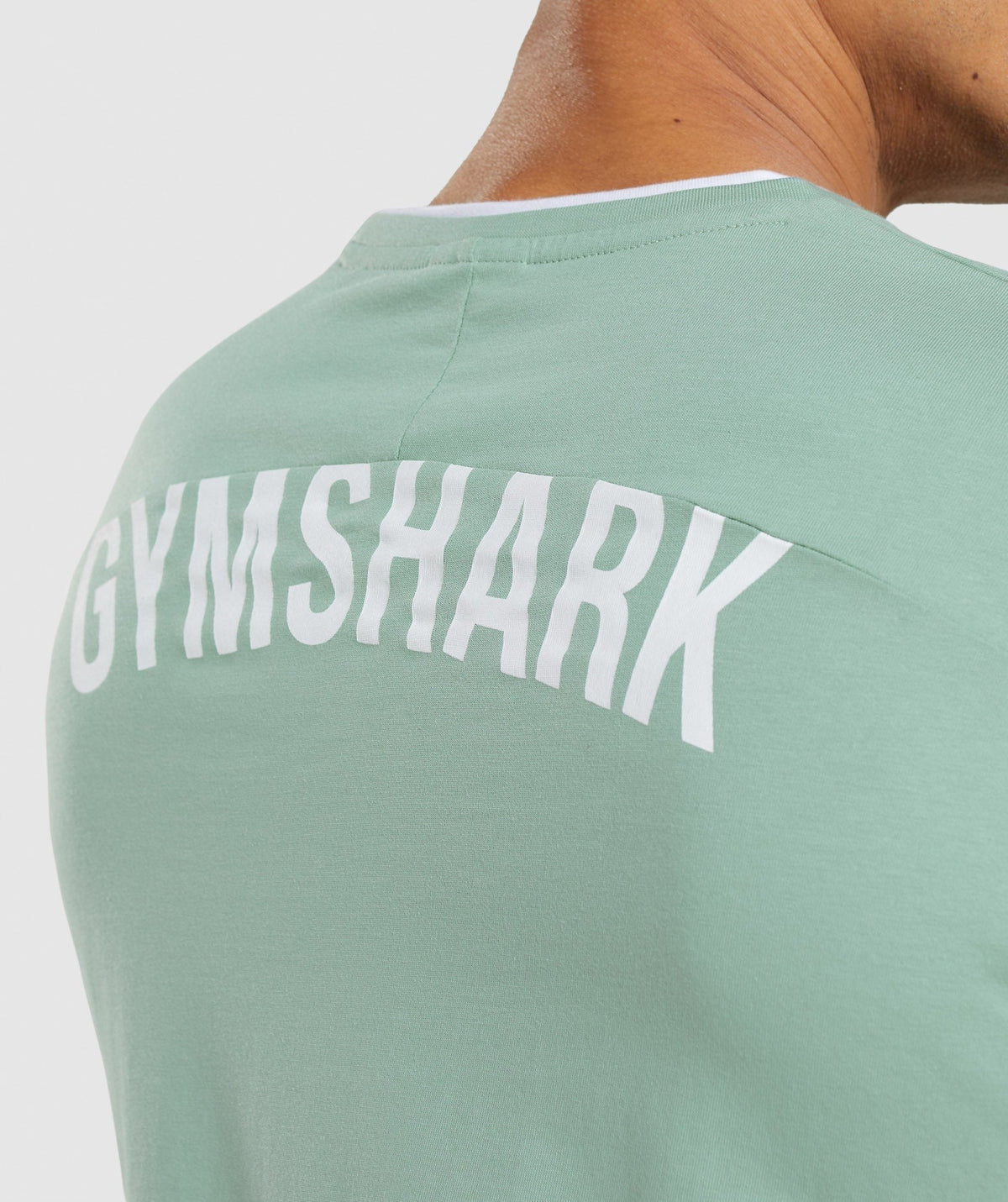 Gymshark Recess Tee - Maya Blue/White