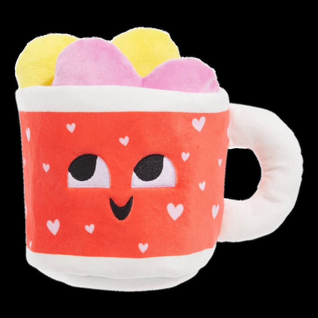 Mugs n' Kisses Plush Multi-Part + Enrichment Dog Toy
