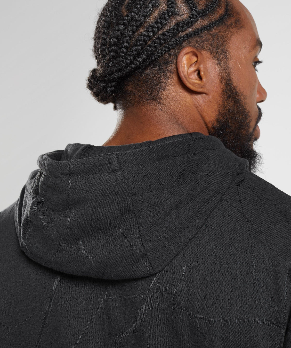 Gymshark Power Zip Hoodie - Black/Black