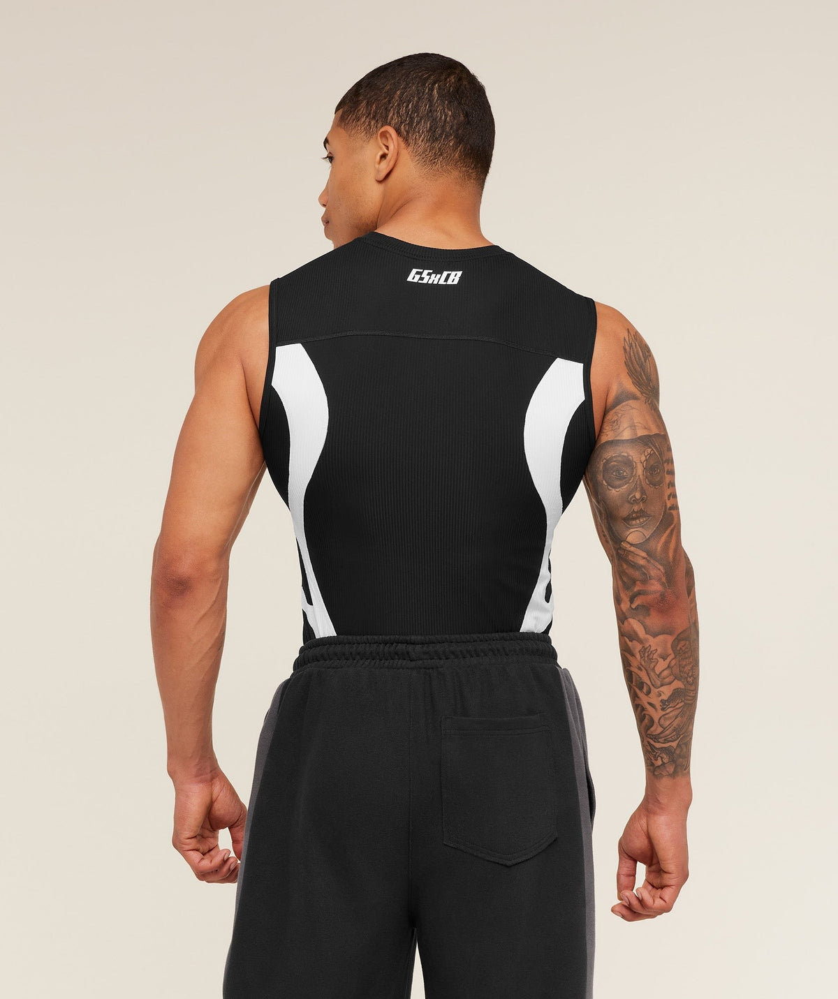 Gymshark GS x Carlos Tank Baselayer - Black