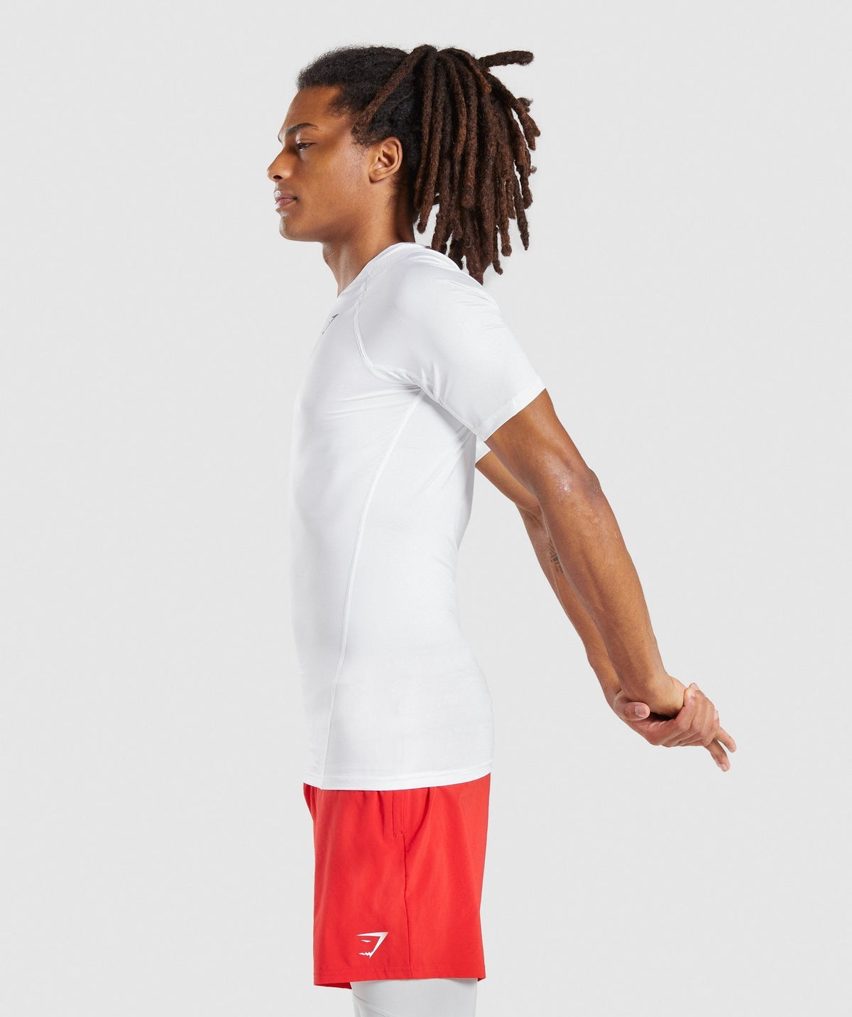 Gymshark Element Baselayer Tee - White