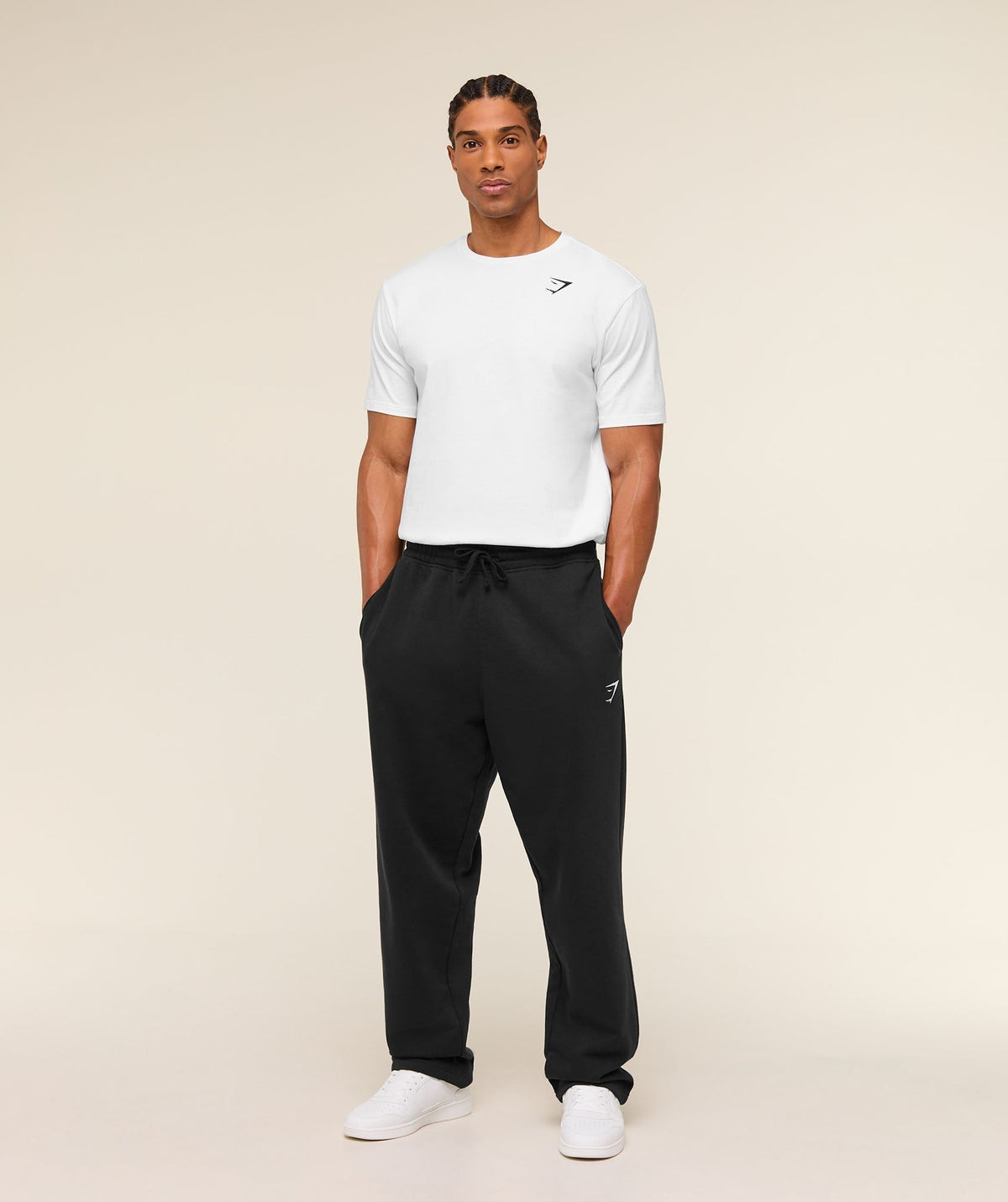 Gymshark Crest Tee - White