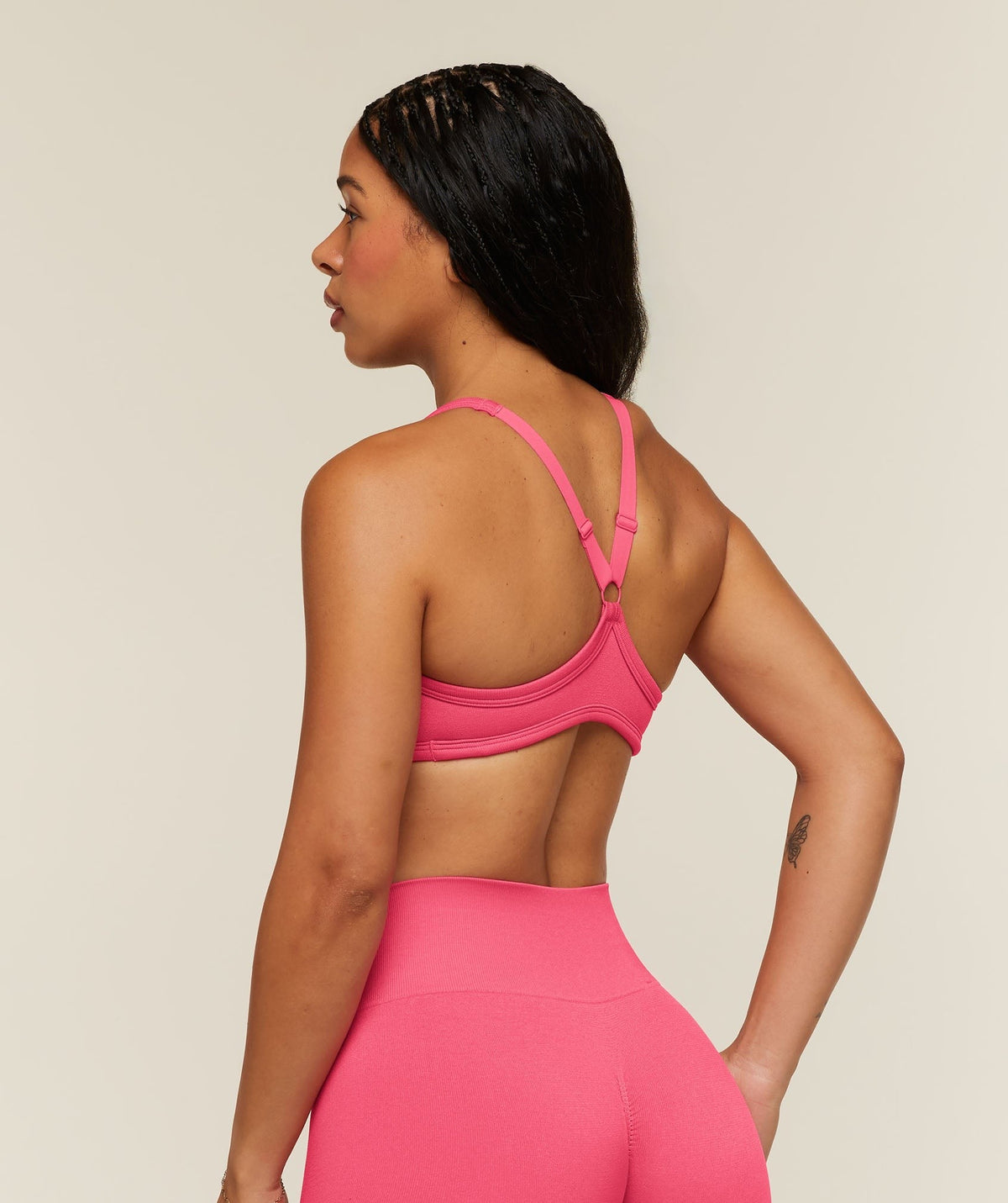 Gymshark Adapt Solid Sports Bra - Motion Pink