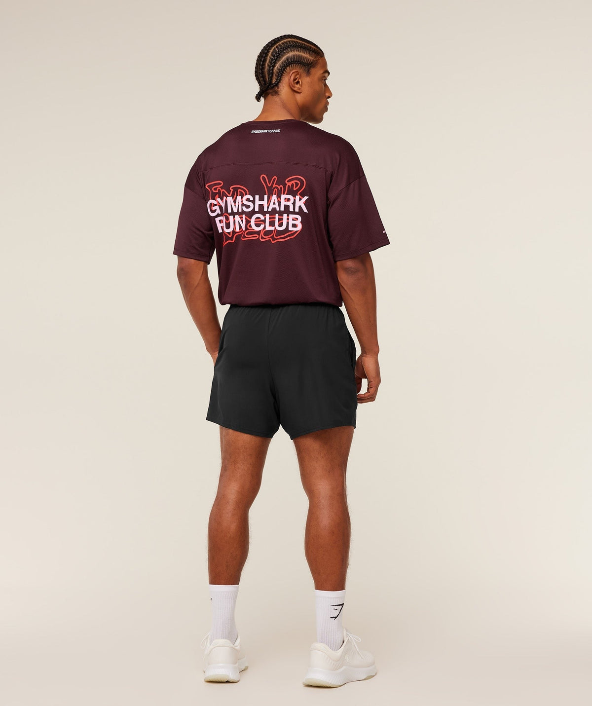 Gymshark Find Your Speed Tee - Rich Maroon