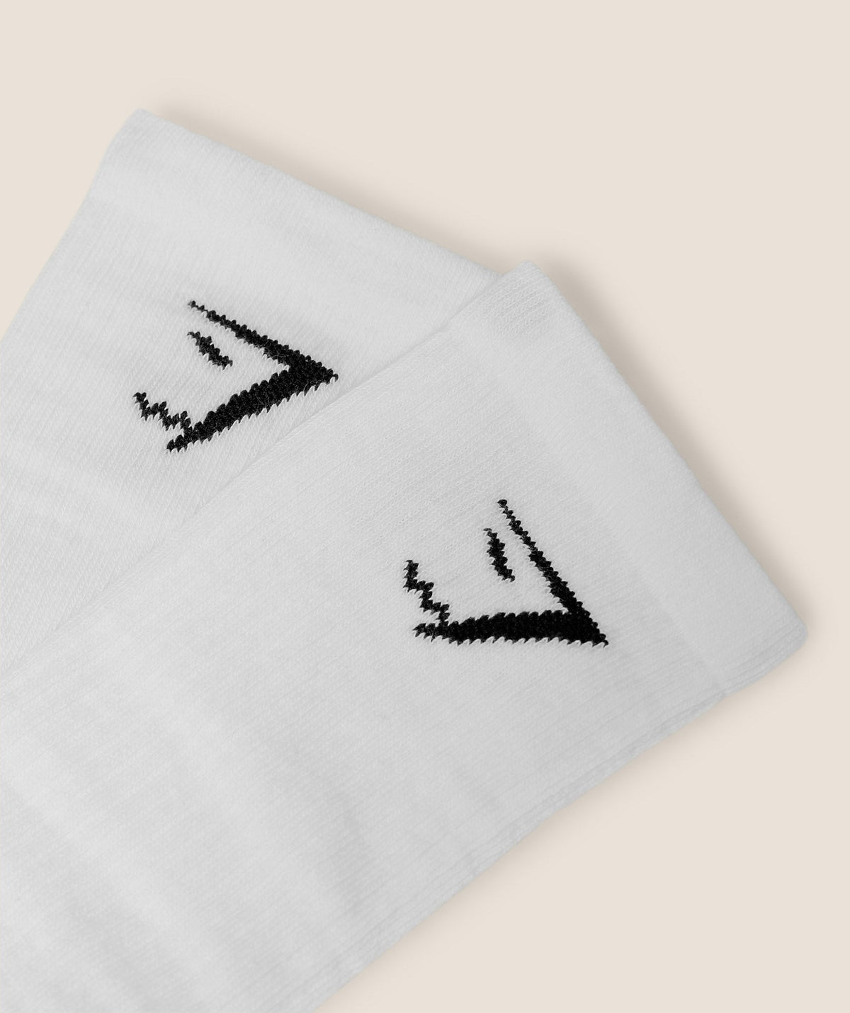 Gymshark Gymrat Graphic Crew Socks 3pk - White
