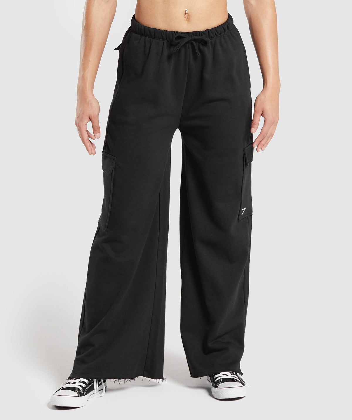 Gymshark Lifting Cargo Cotton Pants - Black