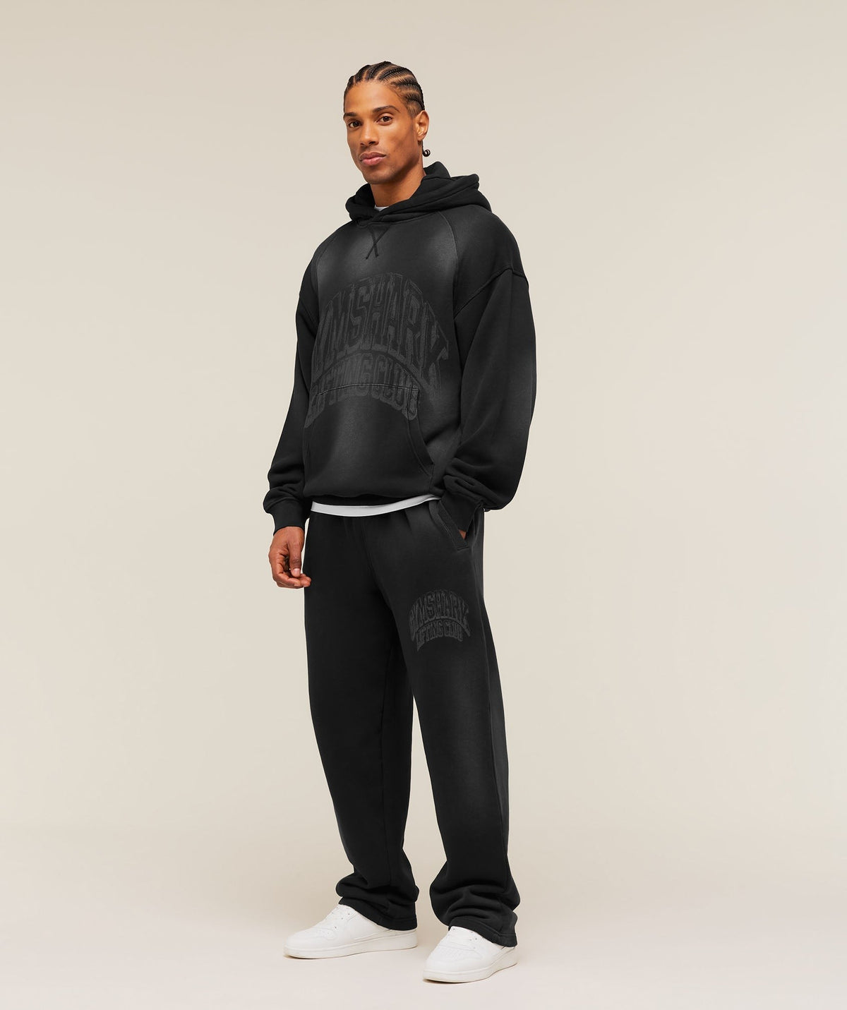 Gymshark GSLC Hoodie - Black/Wash