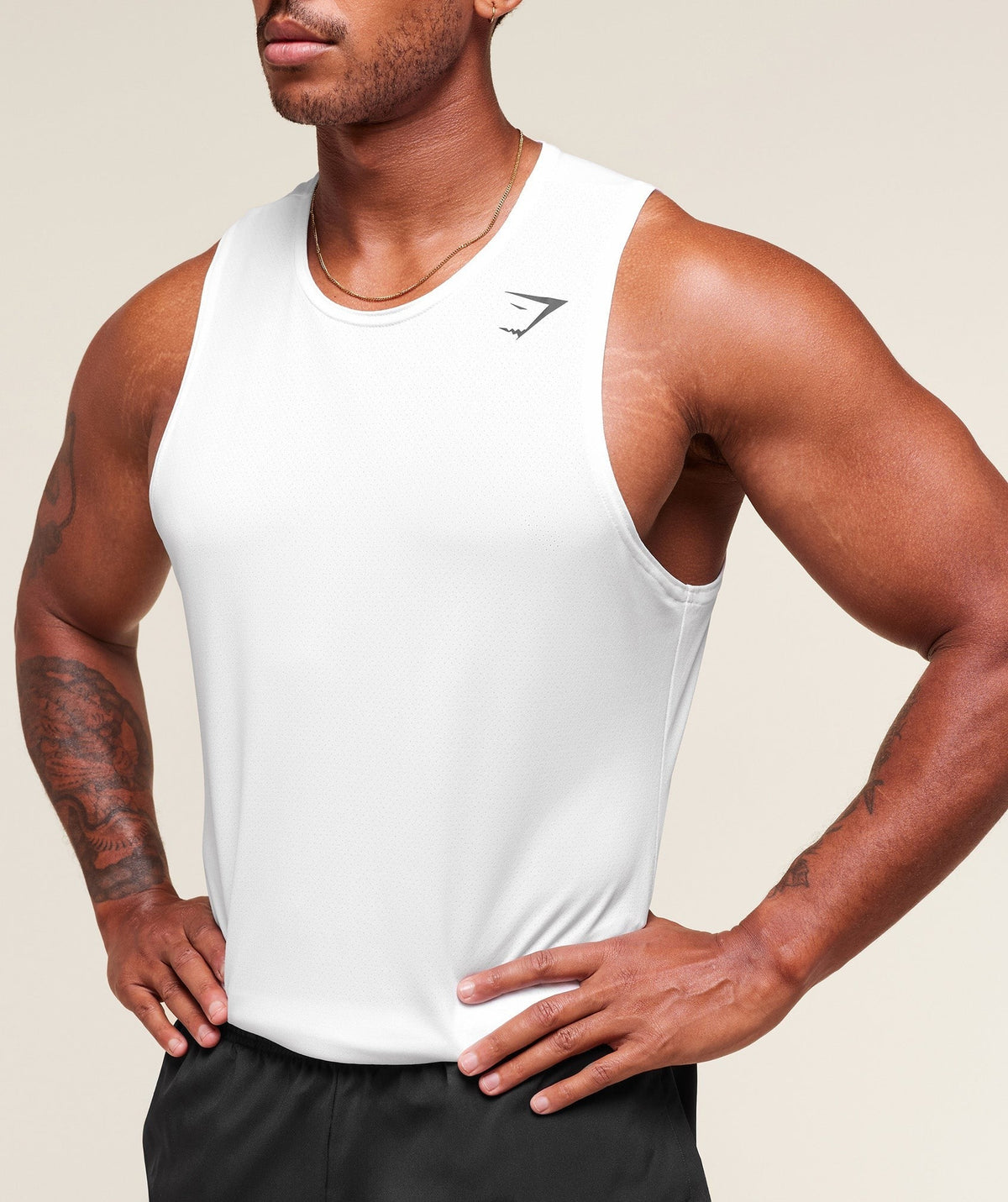 Gymshark Everyday Performance Tank 2 Pack - White/Black