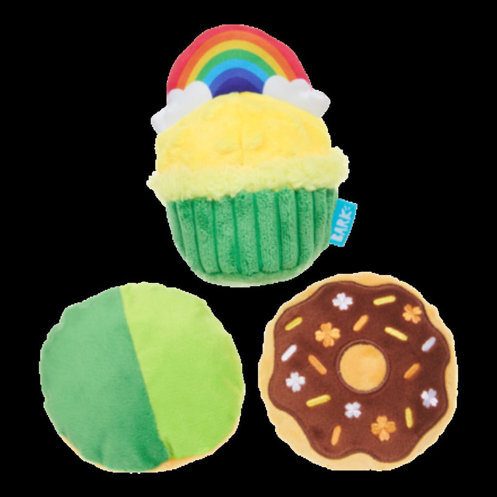 Patty Cakes Plush Multi-Part Dog Toy