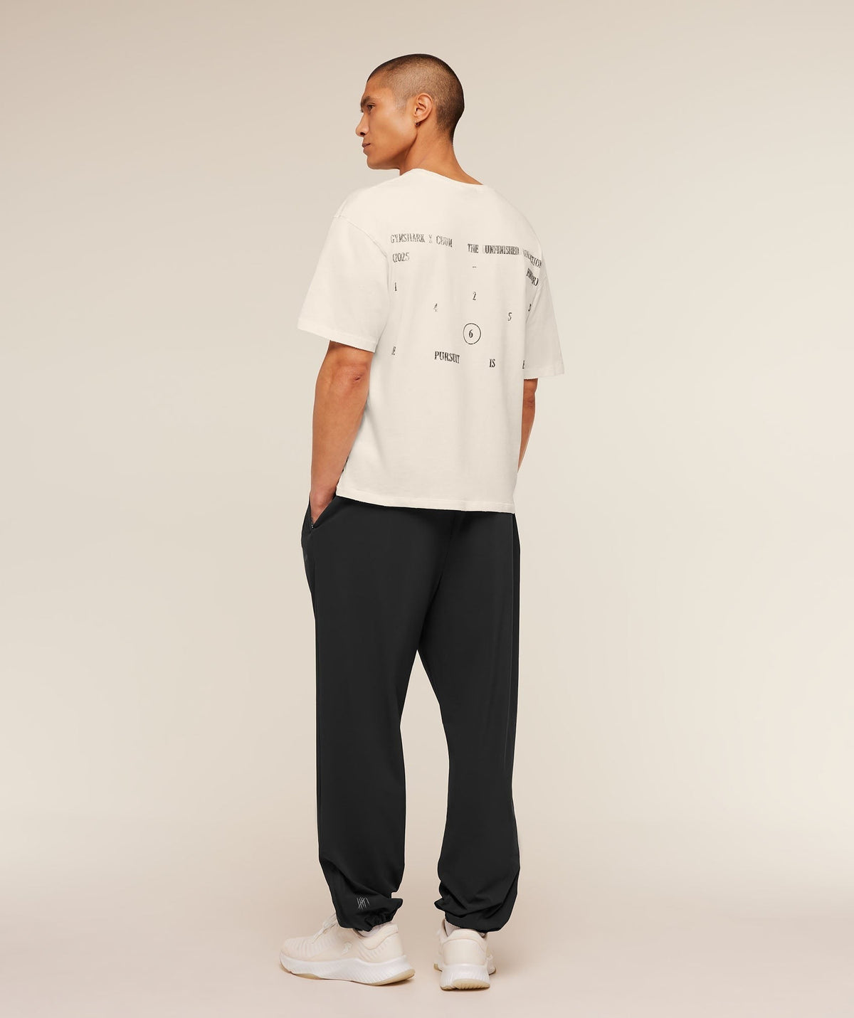 Gymshark x CBUM Tee - Soft White