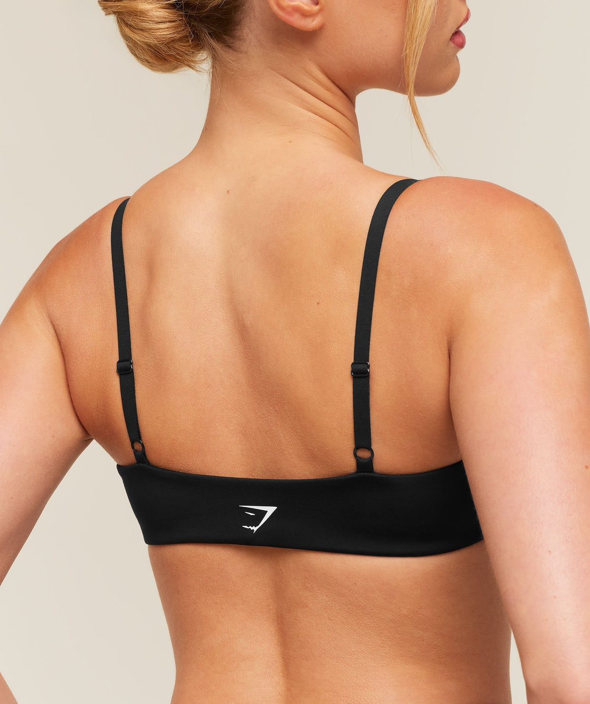Gymshark Light Support Ruched Sports Bra - Black