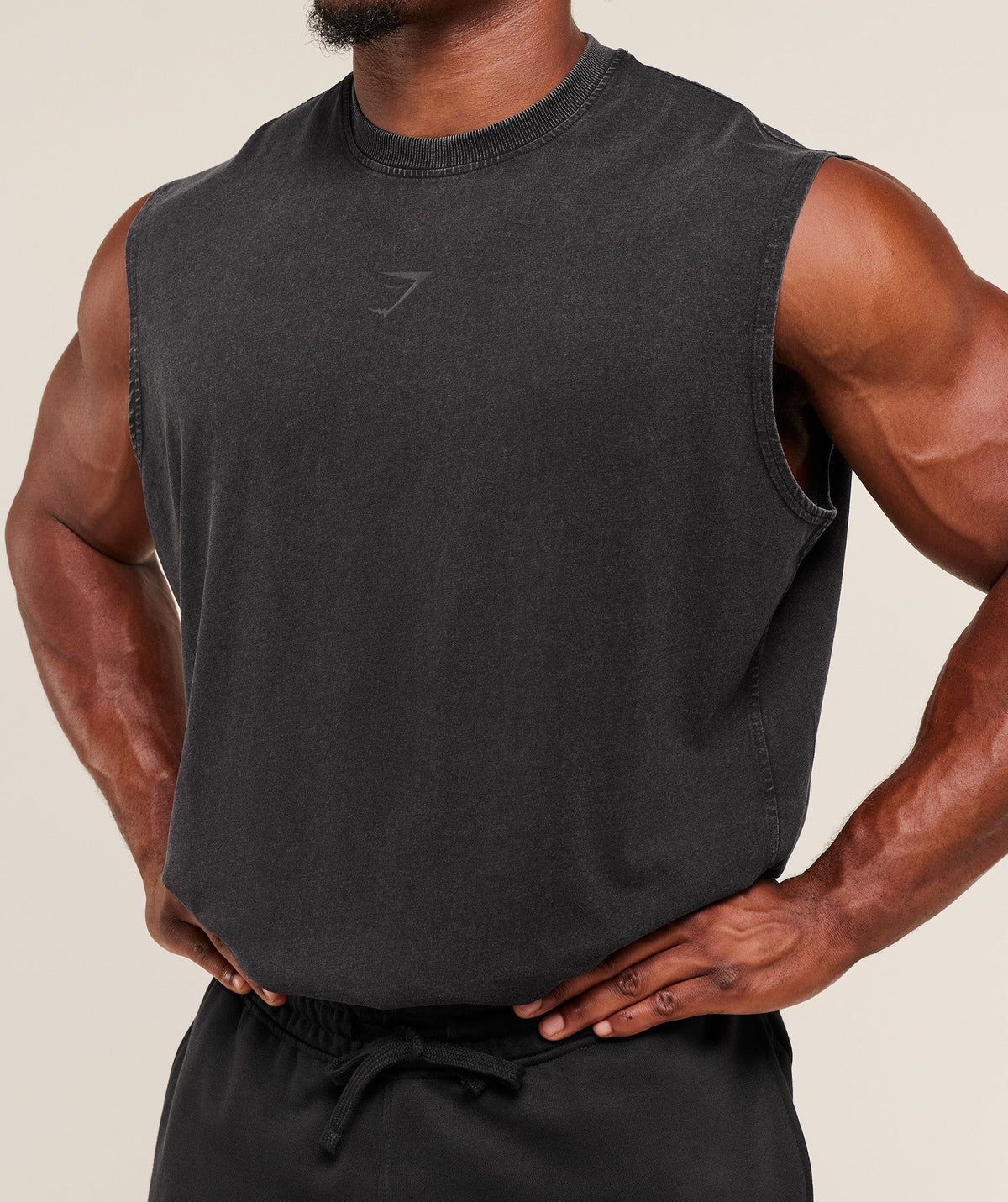 Gymshark Power Washed Tank - Black