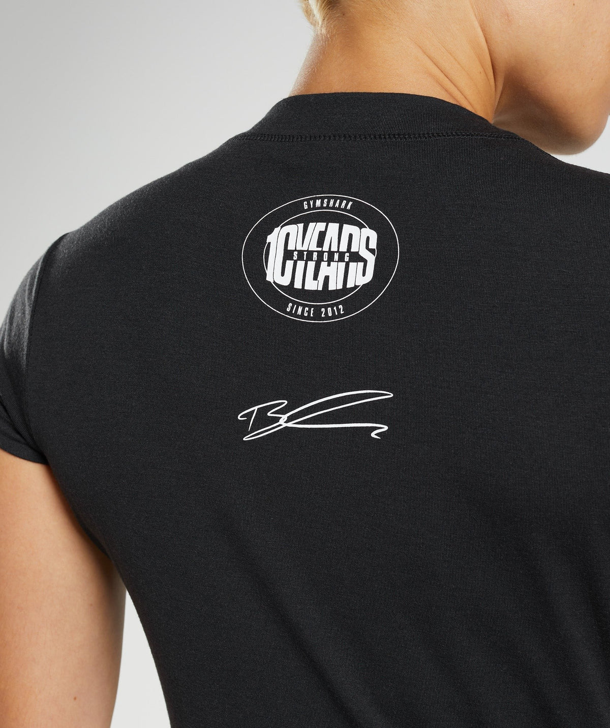 Gymshark GS 10 Year Tee - Black