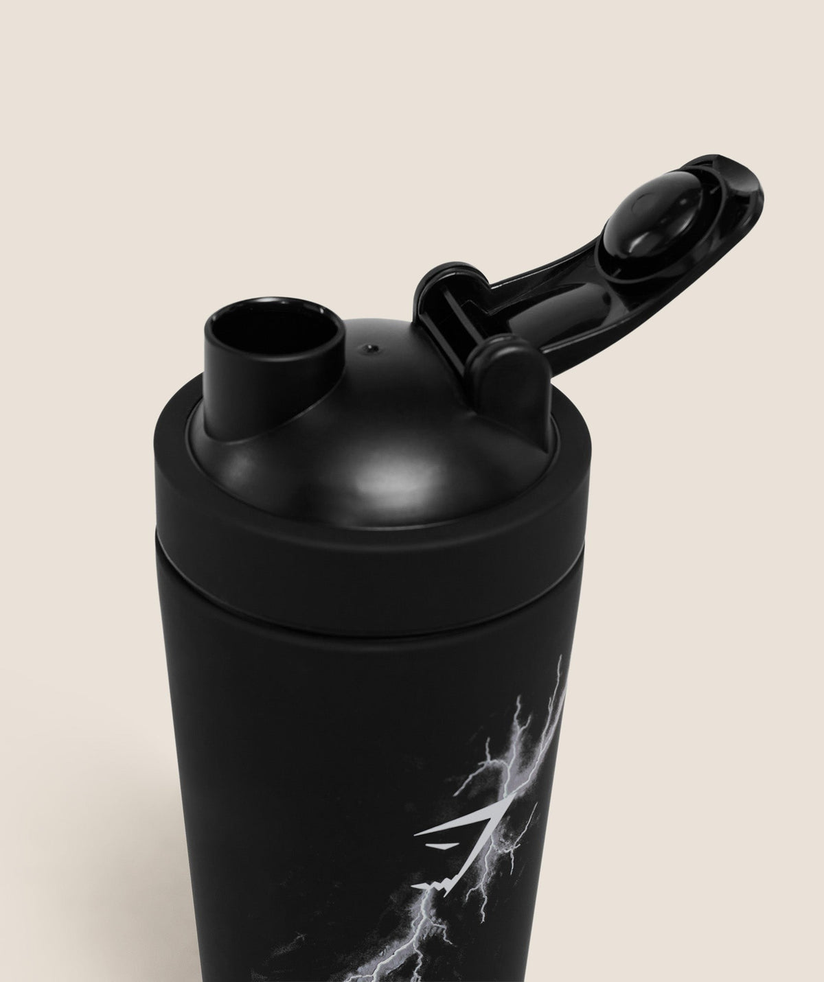 Gymshark Eagle Graphic Metal Shaker - Black