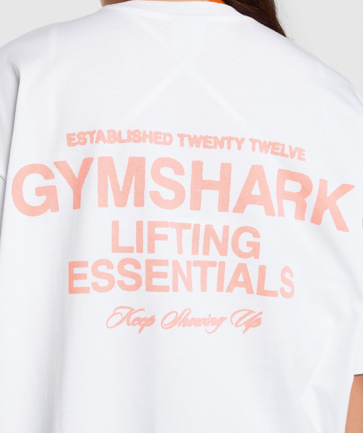 Gymshark EST 2012 Graphic Tee - White