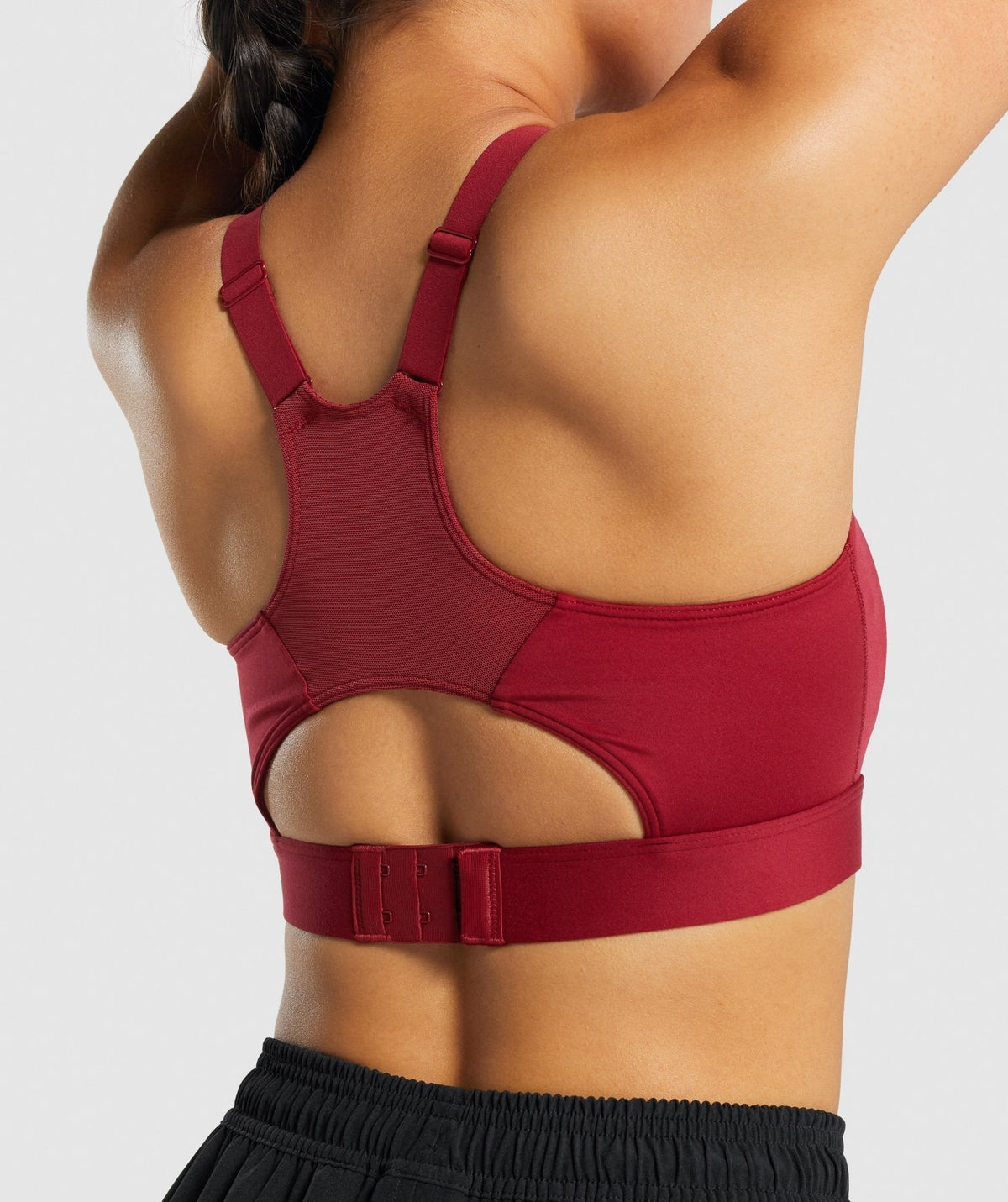 Gymshark Racer Back Sports Bra - Red