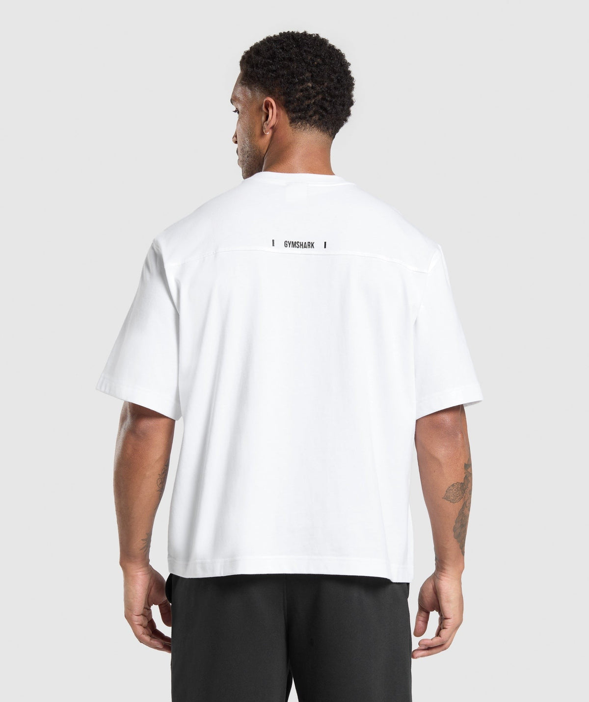 Gymshark Rest Day Essentials Boxy Tee - White