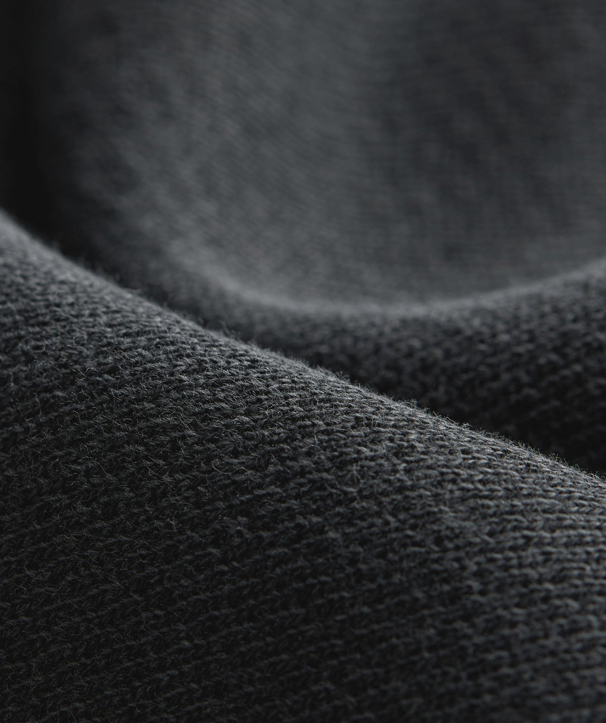 Gymshark Comfort Cropped Full Zip Hoodie - Black/Pigment Garment Dye + Wash