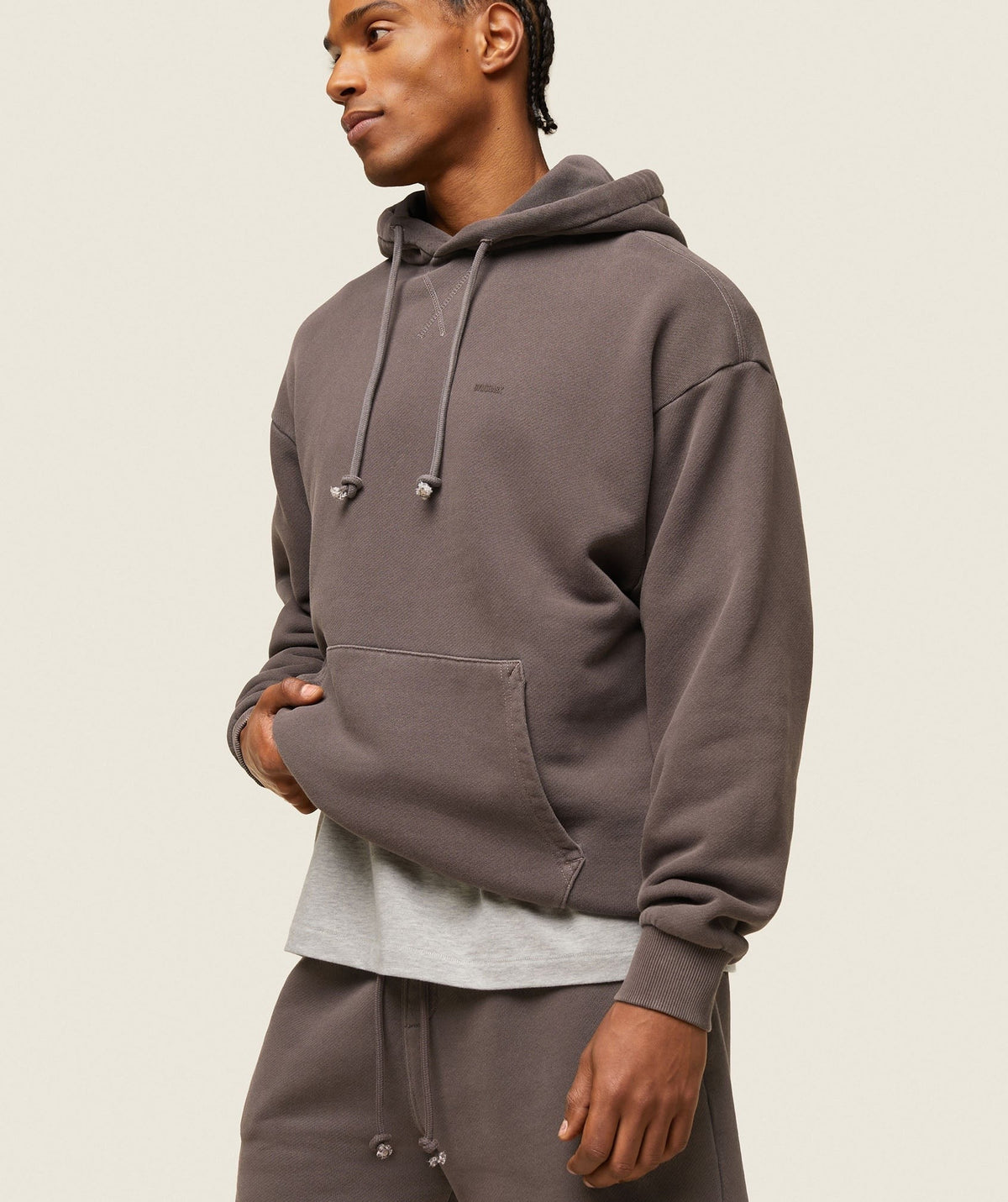 Gymshark Lifestyle Relaxed Hoodie - Archive Brown