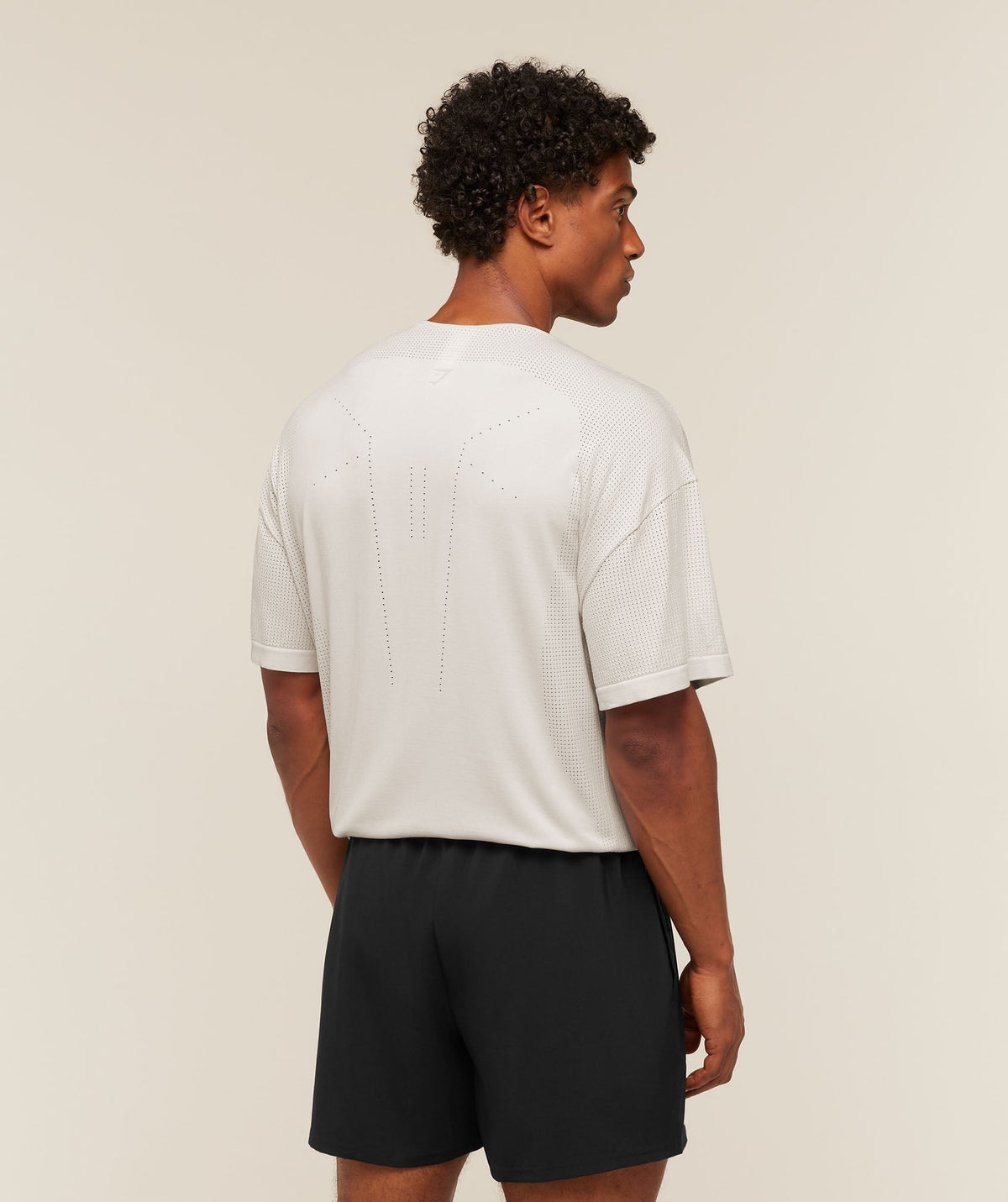 Gymshark Distance Seamless Tee - Mist Grey