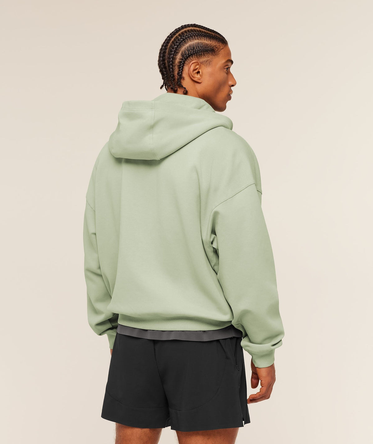 Gymshark Evolve Lightweight Zip Through Hoodie - Haze Green