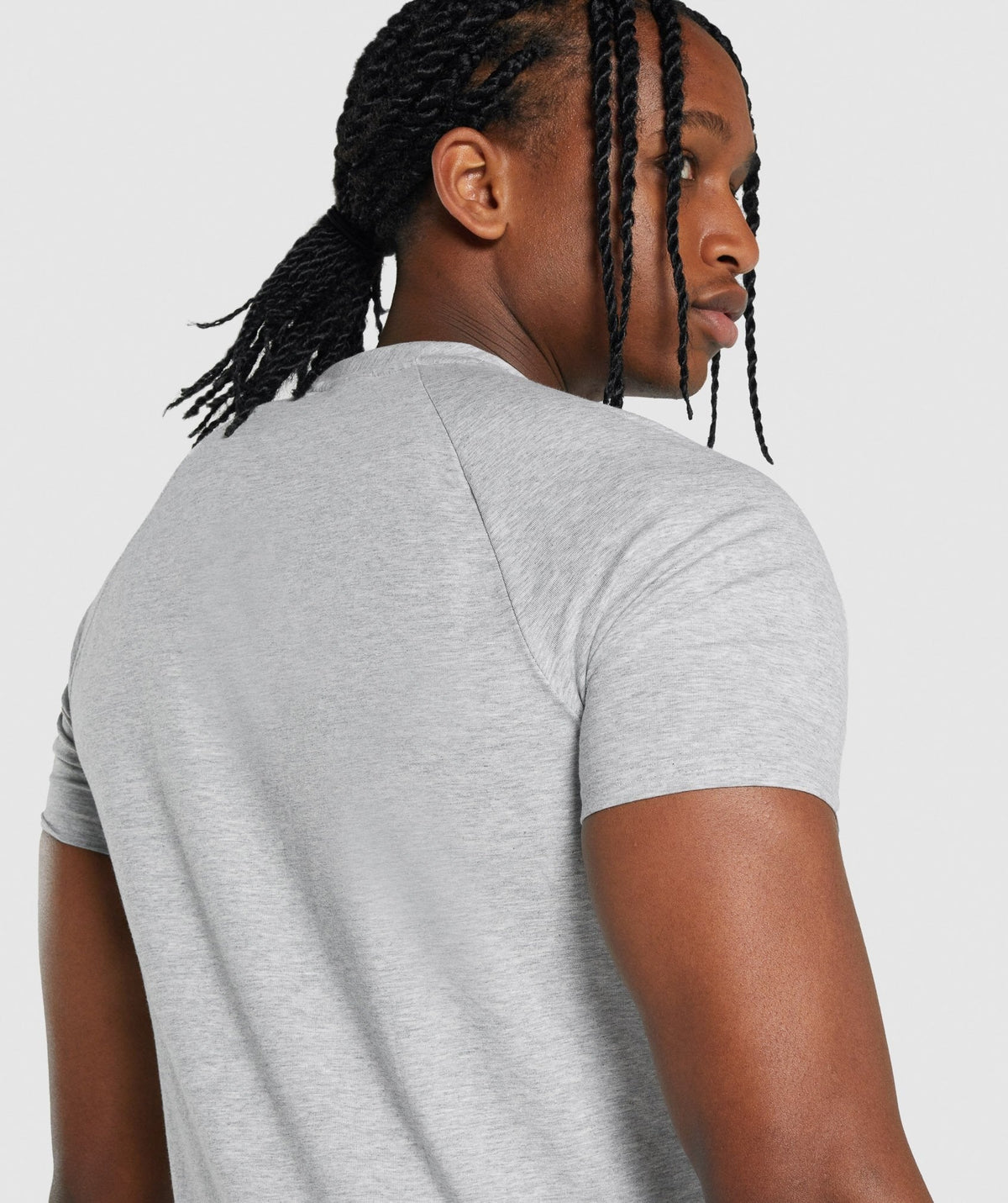 Gymshark Critical Tee - Light Grey Core Marl