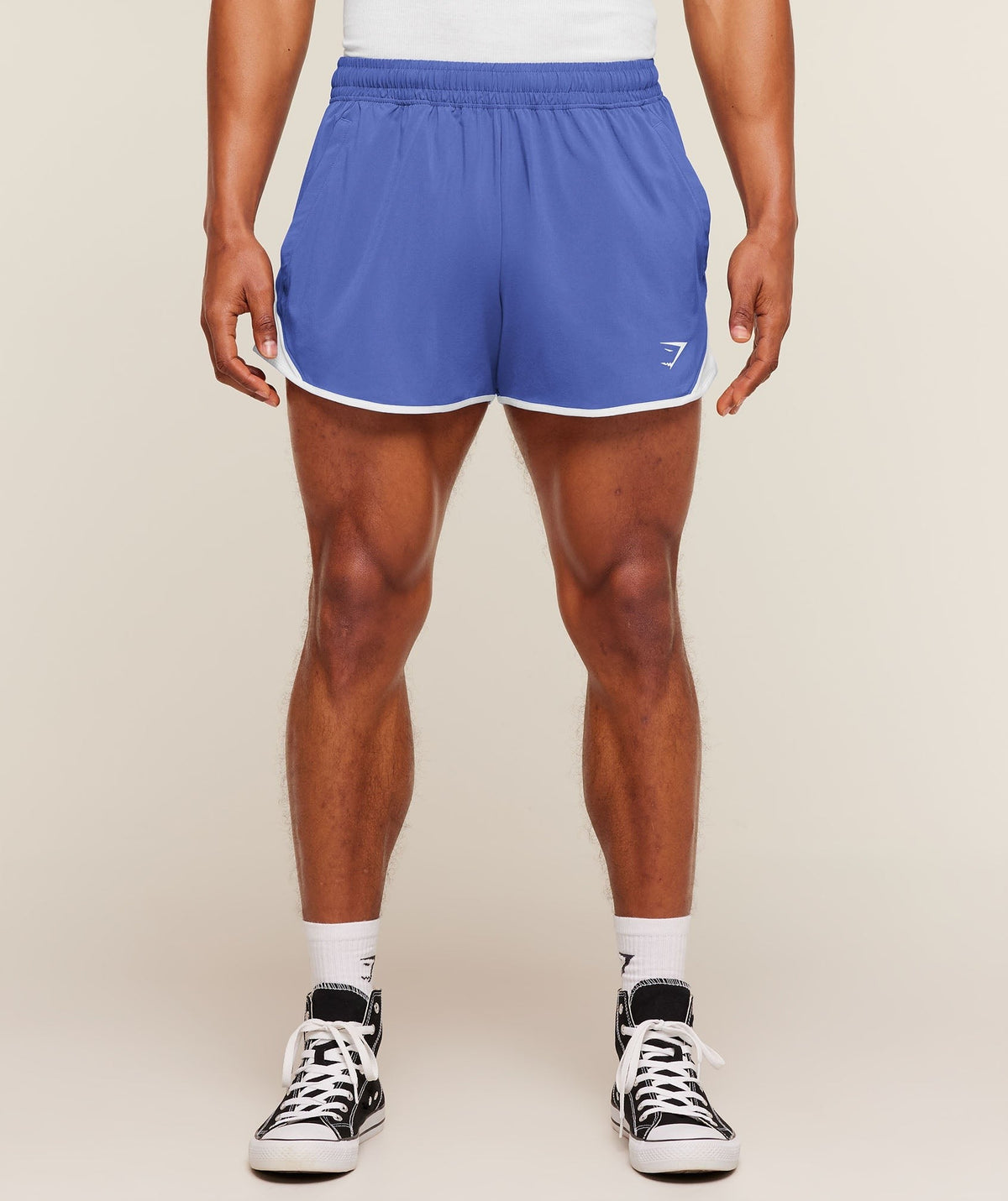 Gymshark Accent Conditioning Shorts - Force Blue