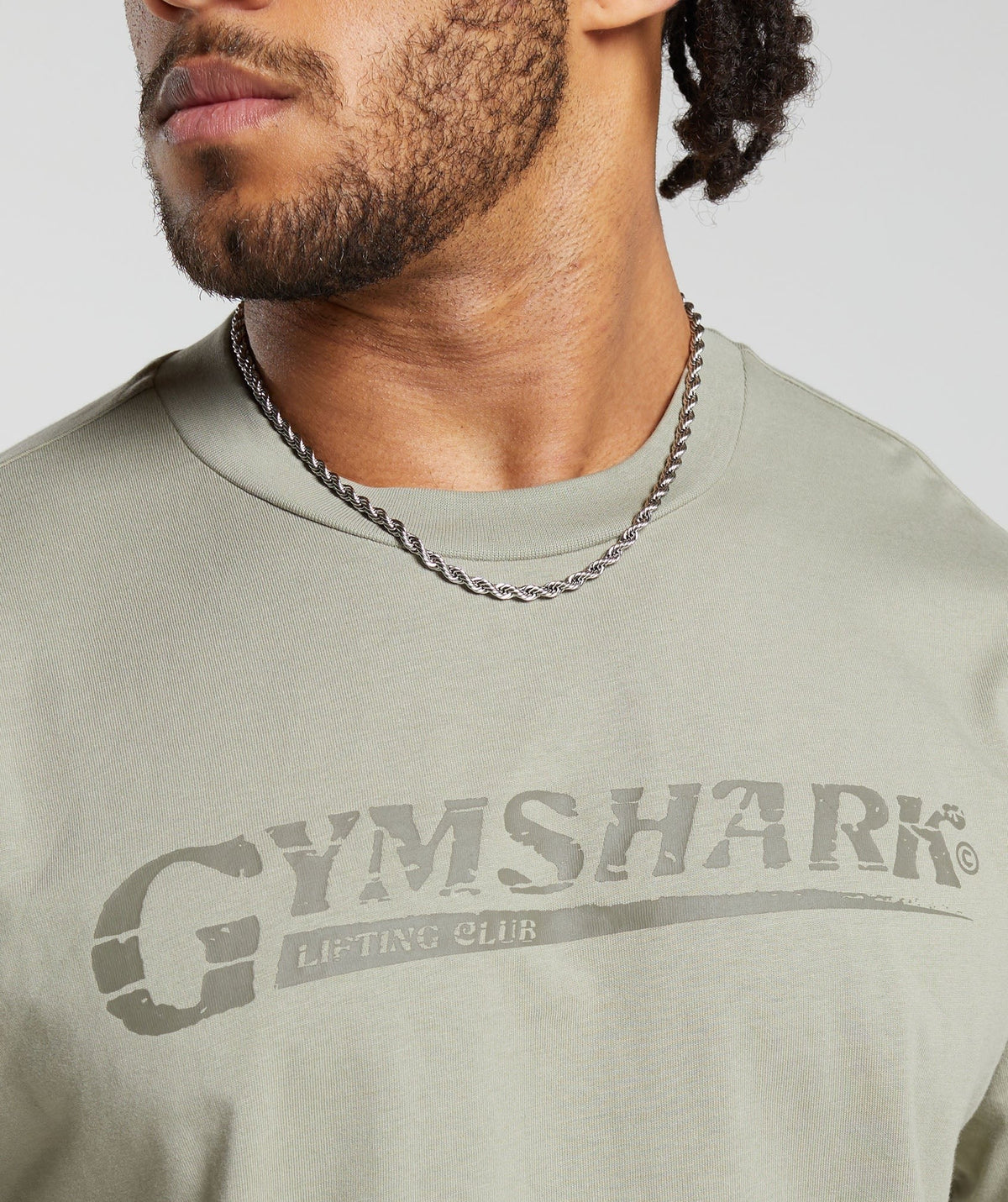 Gymshark Pump Cover Tee - Chalk Green