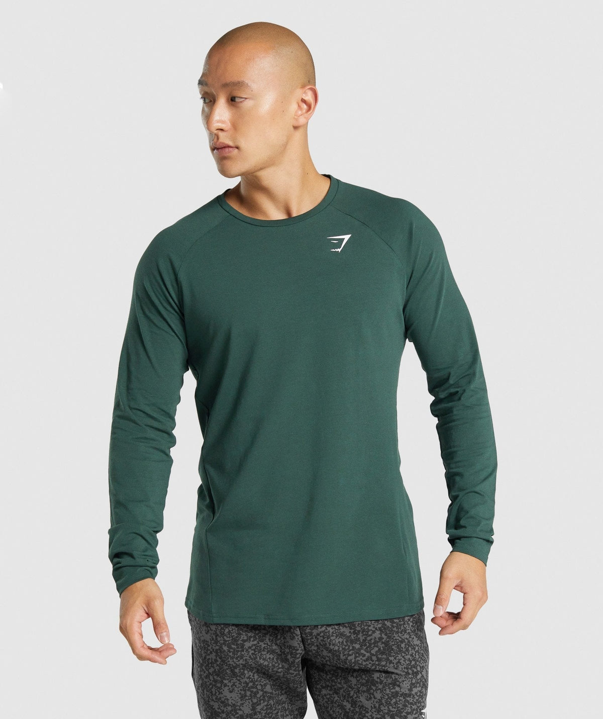 Gymshark Critical 2.0 Long Sleeve Tee - Dark Green