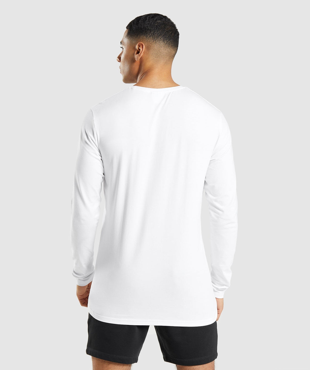 Gymshark Essential Long Sleeve Tee - White
