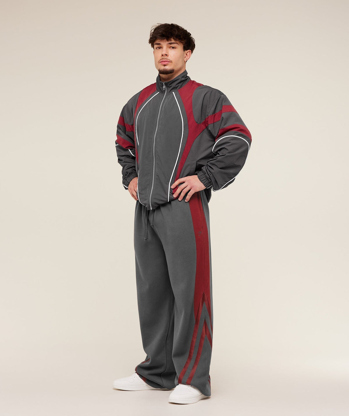 Gymshark GS x Carlos Track Jacket - Onyx Grey