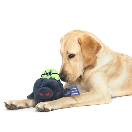 Hash-Slinging Slasher Plush 2-in-1 Rip and Reveal Dog Toy