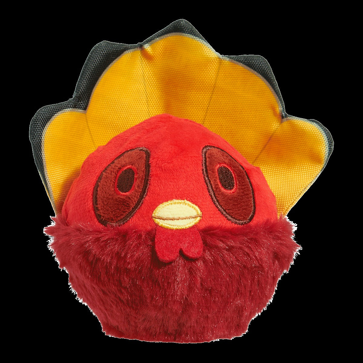 Tough Stuffed Turducken Durable Super Chewer 2-in-1 Rip and Reveal Dog Toy