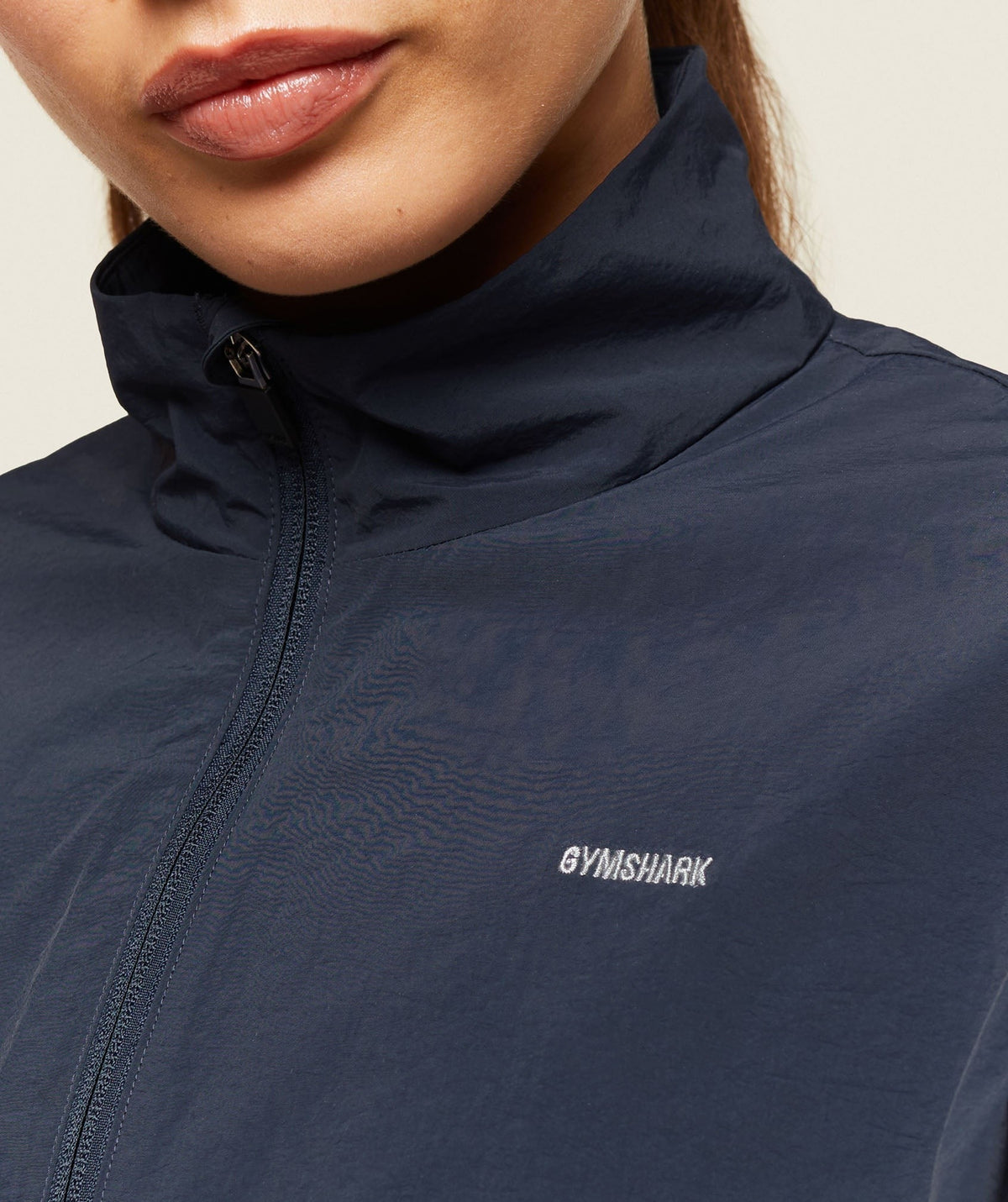 Gymshark Comfort Retro Track Jacket - Heavy Blue/Denim Grey