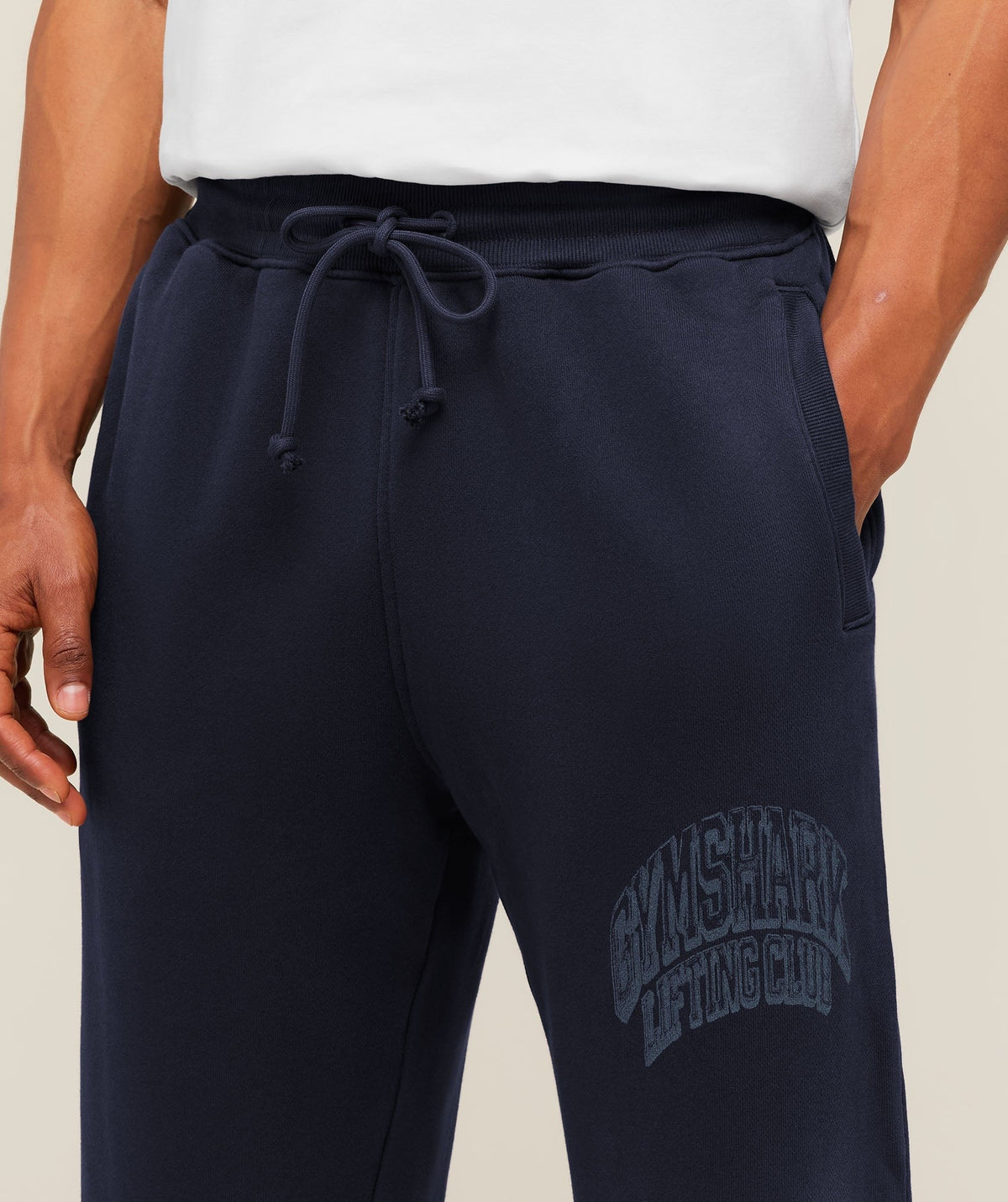 Gymshark GSLC Straight Leg Pants - Heavy Blue/Wash
