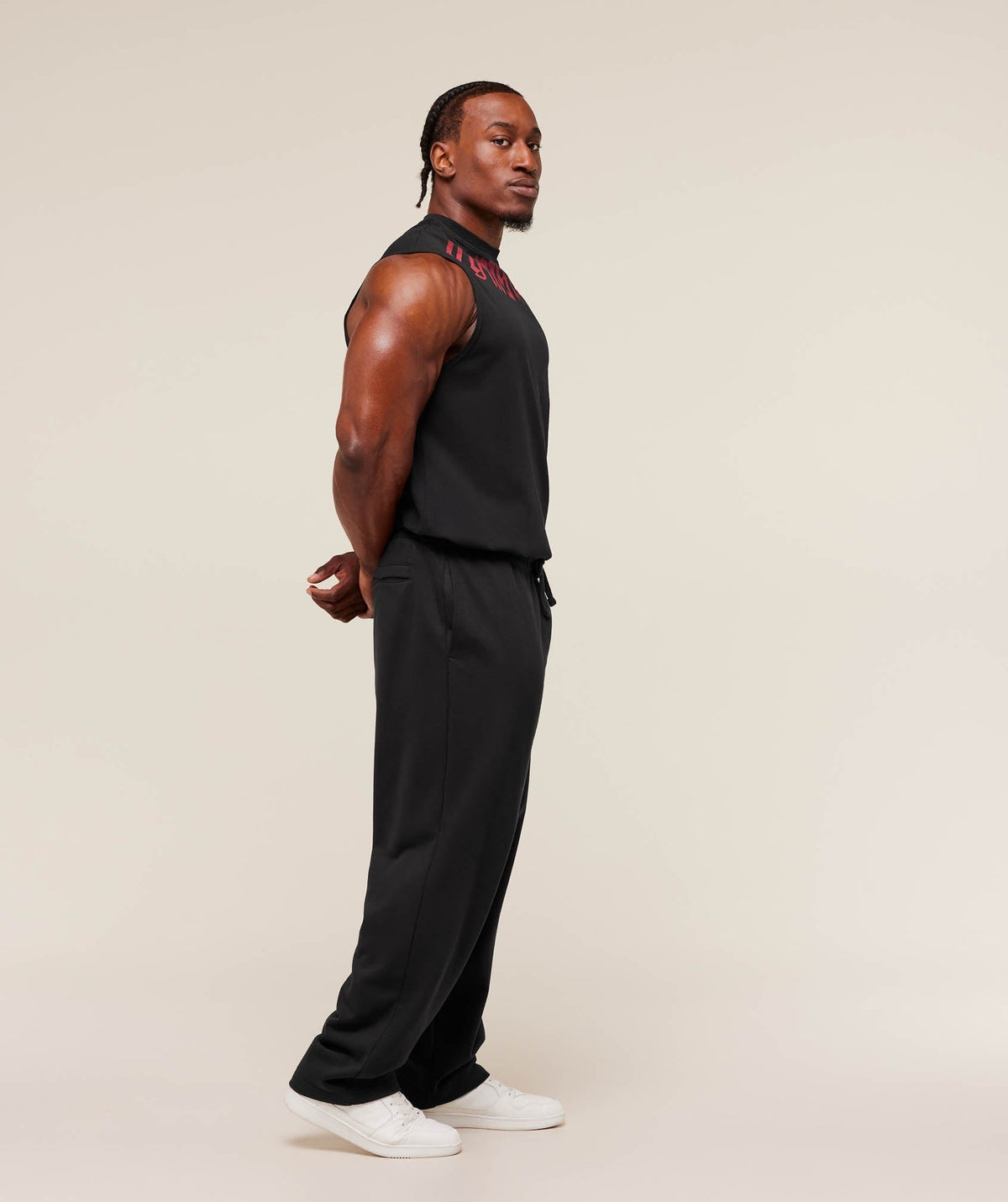 Gymshark Fade Graphic Tank - Black