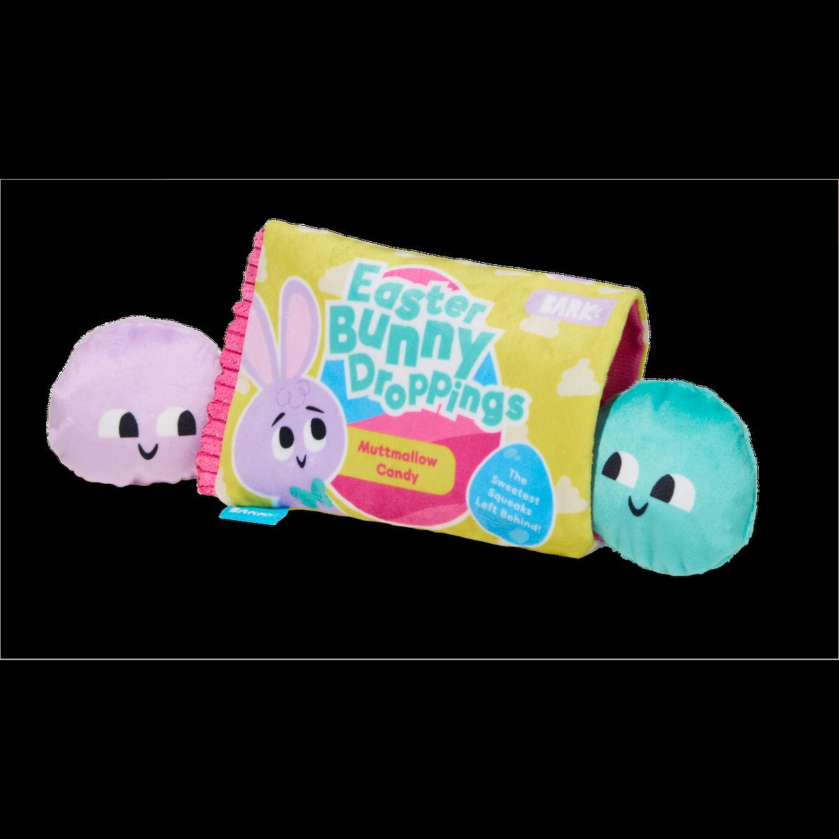 Easter Bunny Droppings Plush Multi-Part + Enrichment Dog Toy