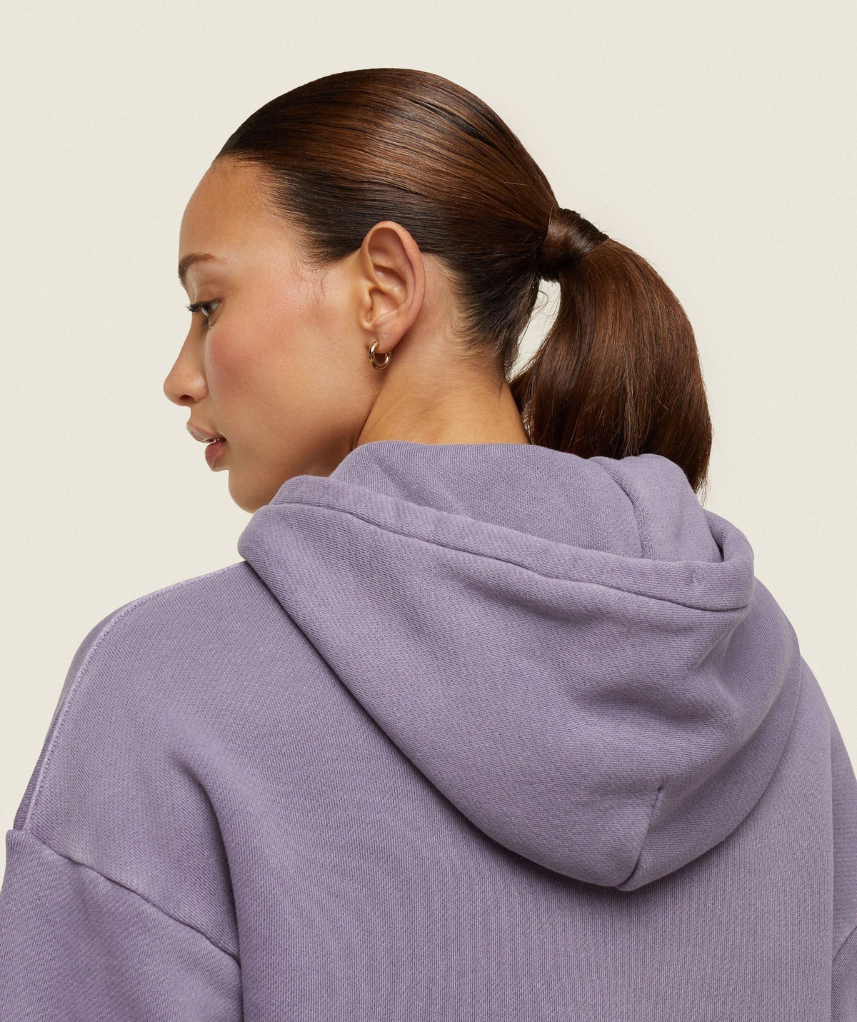 Gymshark Comfort Oversized Hoodie - Fog Purple/Pigment Garment Dye + Wash