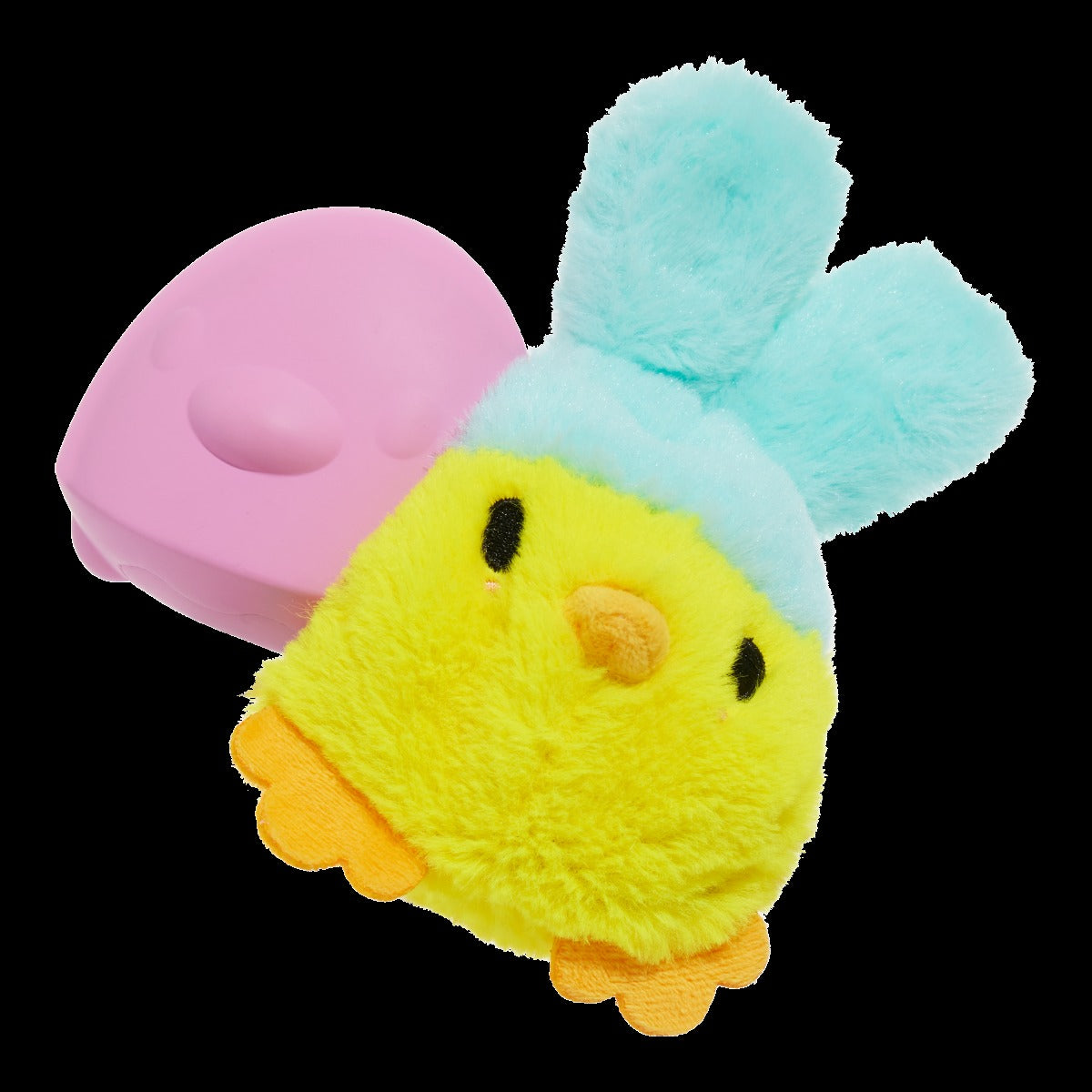 Good Hare Day Chick Durable Super Chewer 2-in-1 Rip and Reveal + Fetch Dog Toy