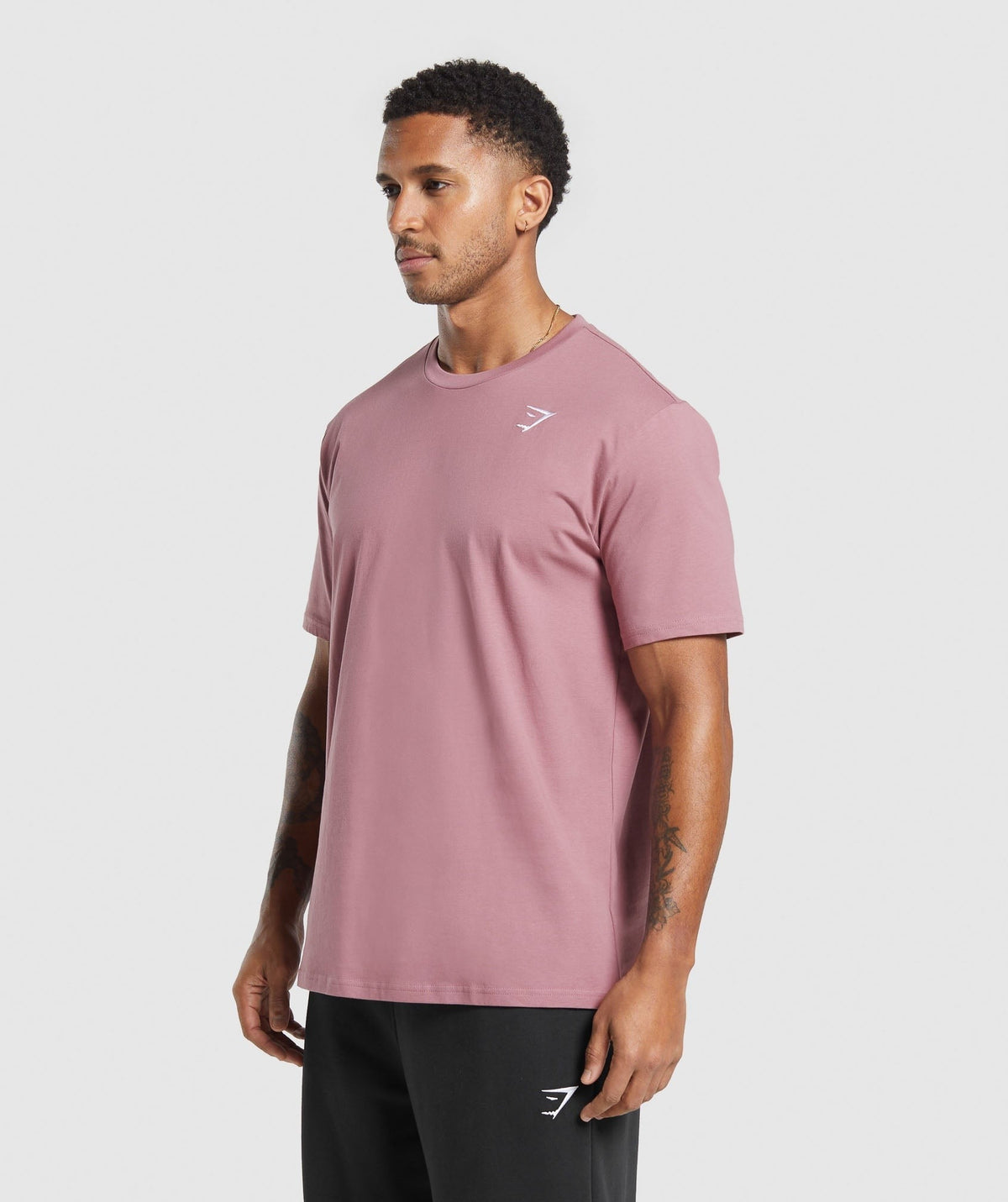 Gymshark Crest Tee - Calm Pink