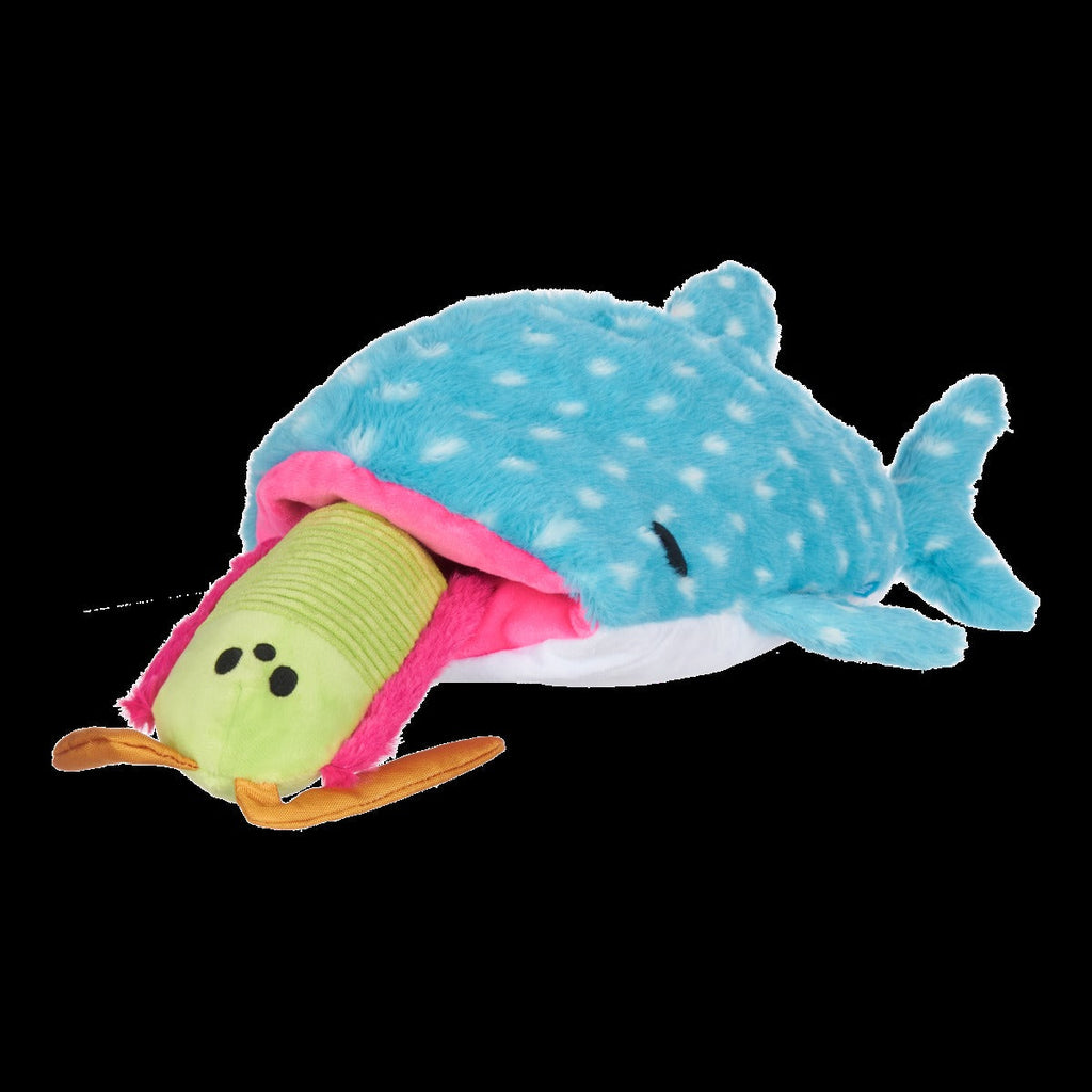 Big Mark The Whale Shark Plush Extra Large + Multi-Part Dog Toy