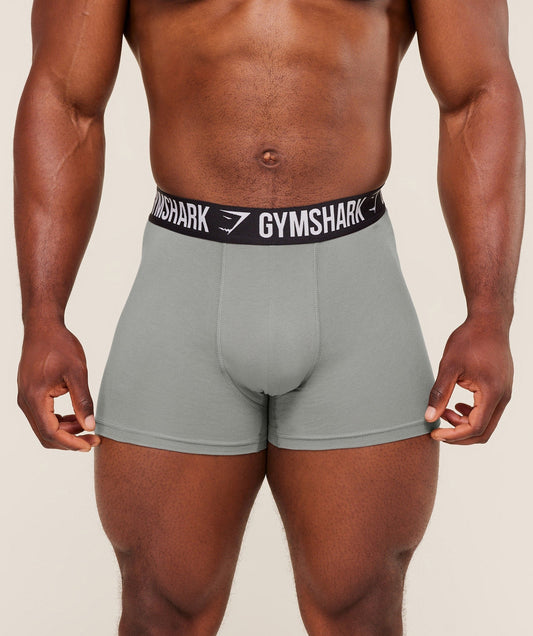 Gymshark Boxer Brief 5PK - Medium Grey
