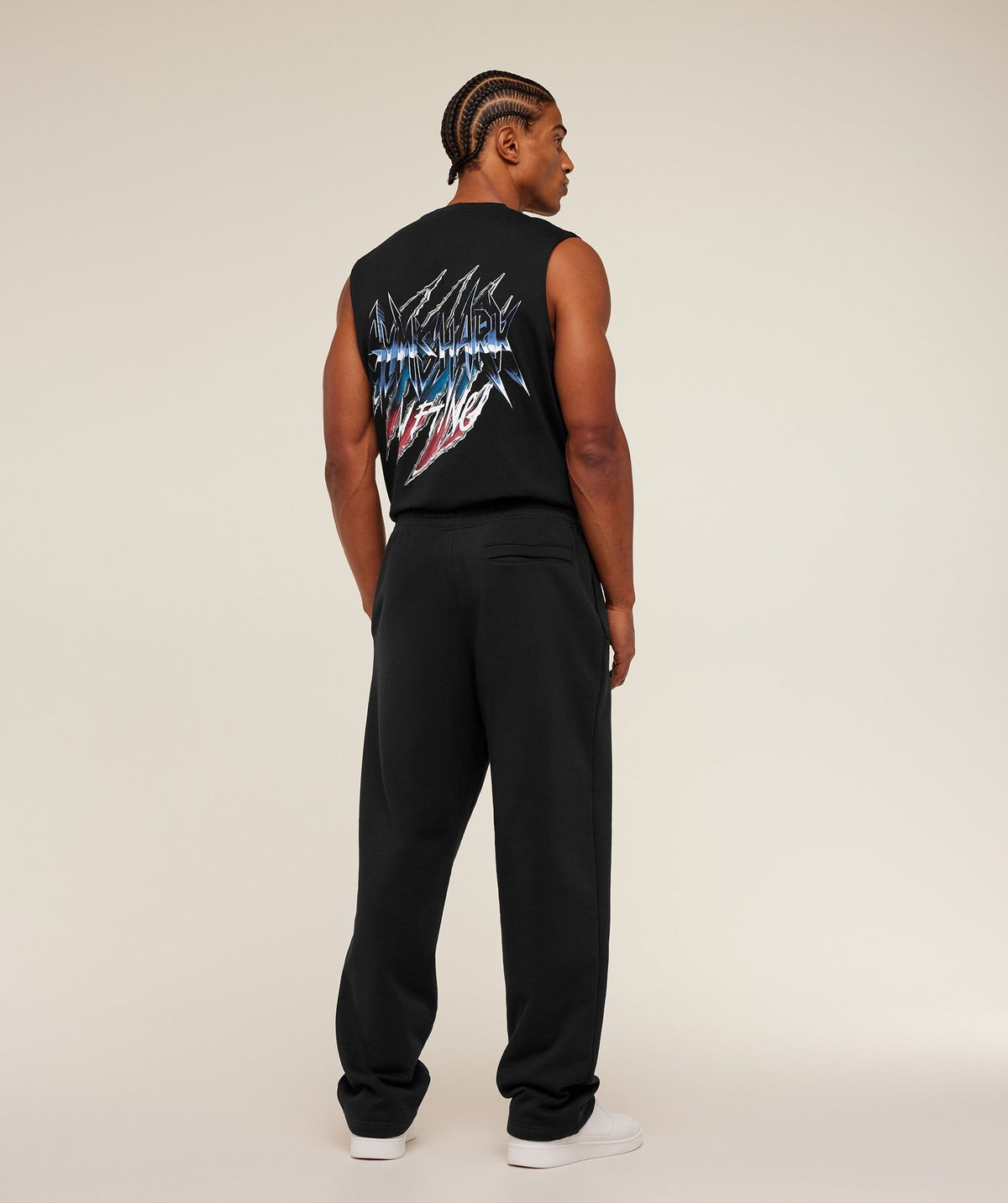 Gymshark Eagle Band Style Graphic Tank - Black