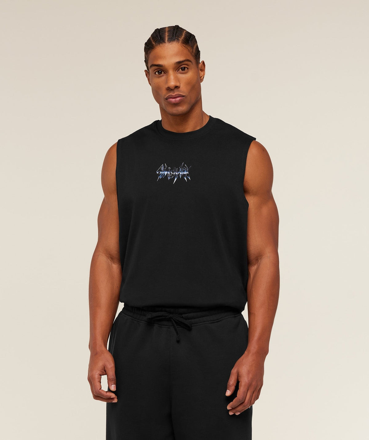 Gymshark Eagle Band Style Graphic Tank - Black