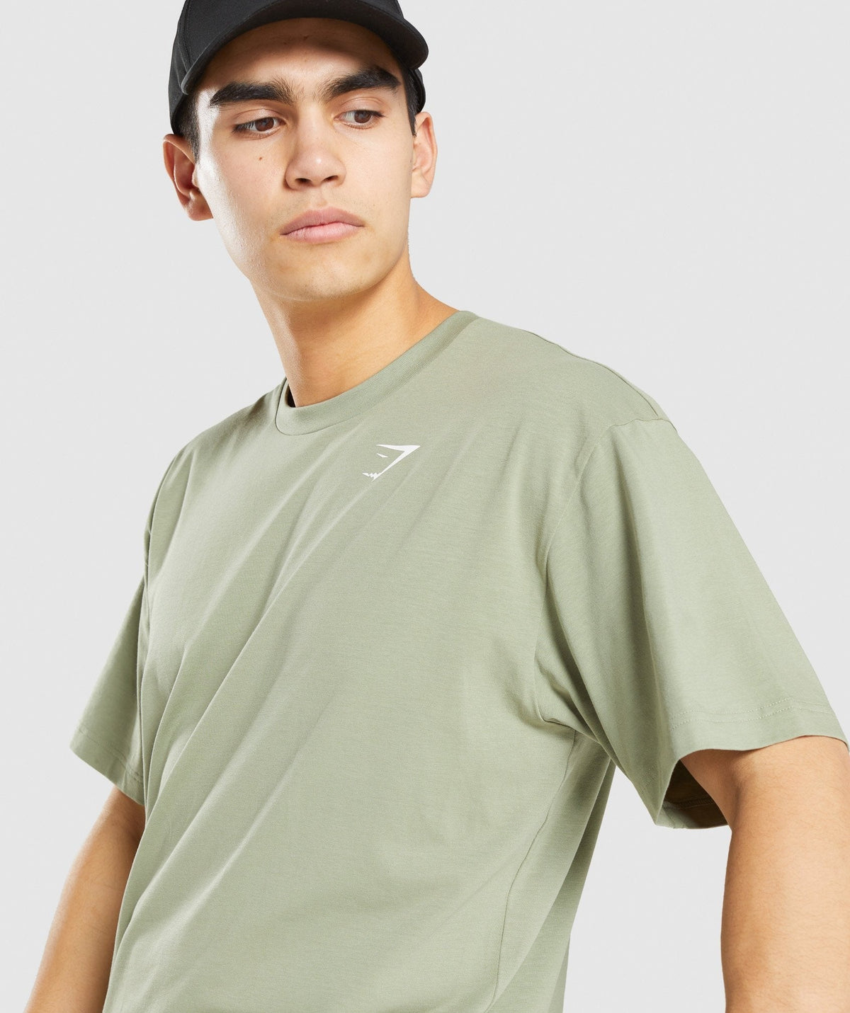 Gymshark Essential Oversized Tee - Light Green