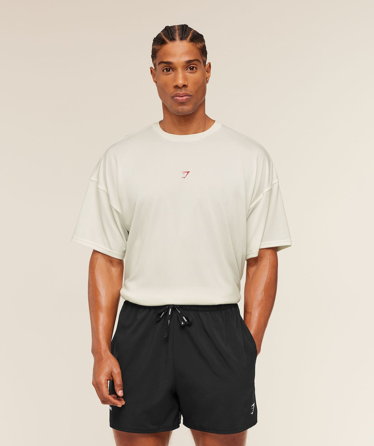 Gymshark GSCC Graphic Tee - Soft White