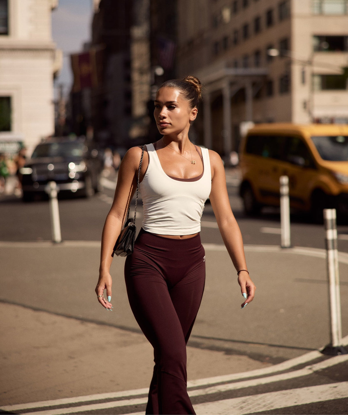 Gymshark Everyday Seamless Shelf Tank - Soft White