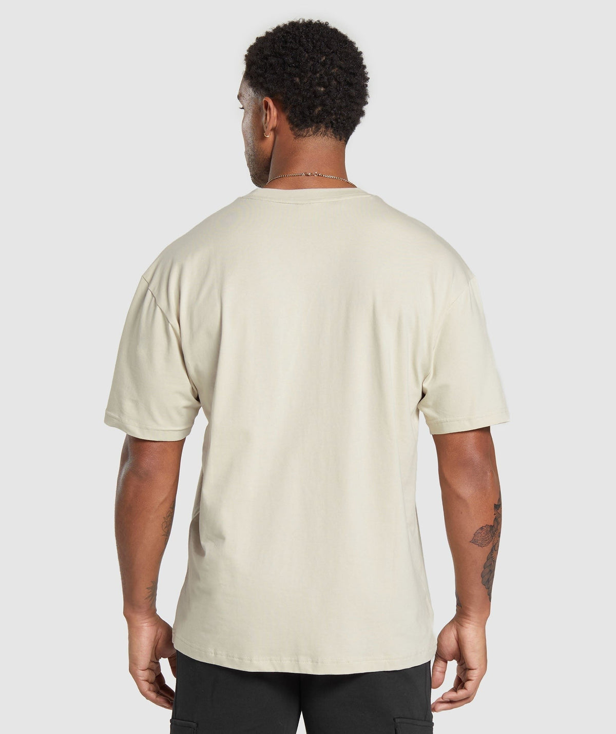 Gymshark Essential Short Sleeve Tee - Pebble Grey