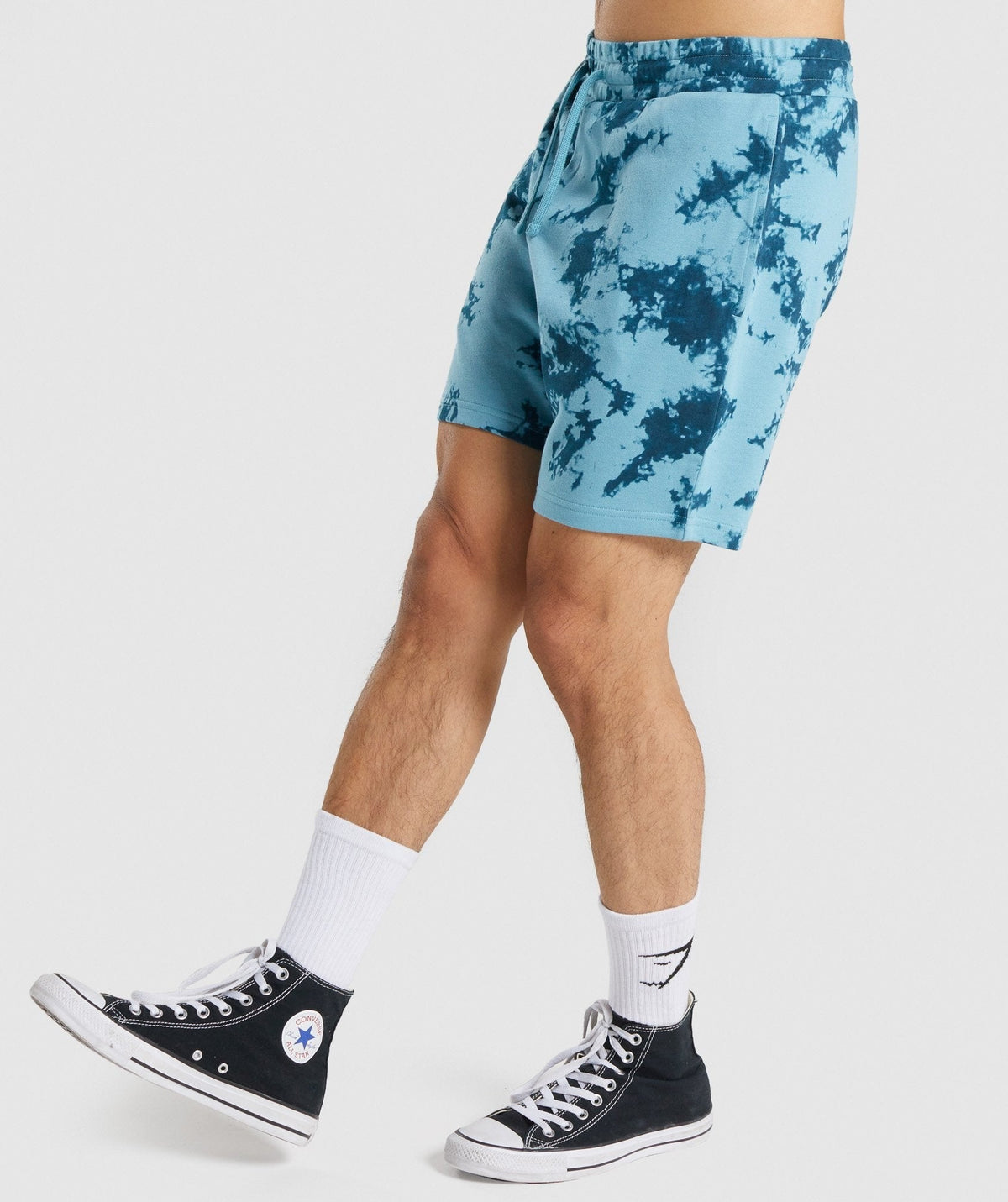 Gymshark Restore Shorts - Teal Print